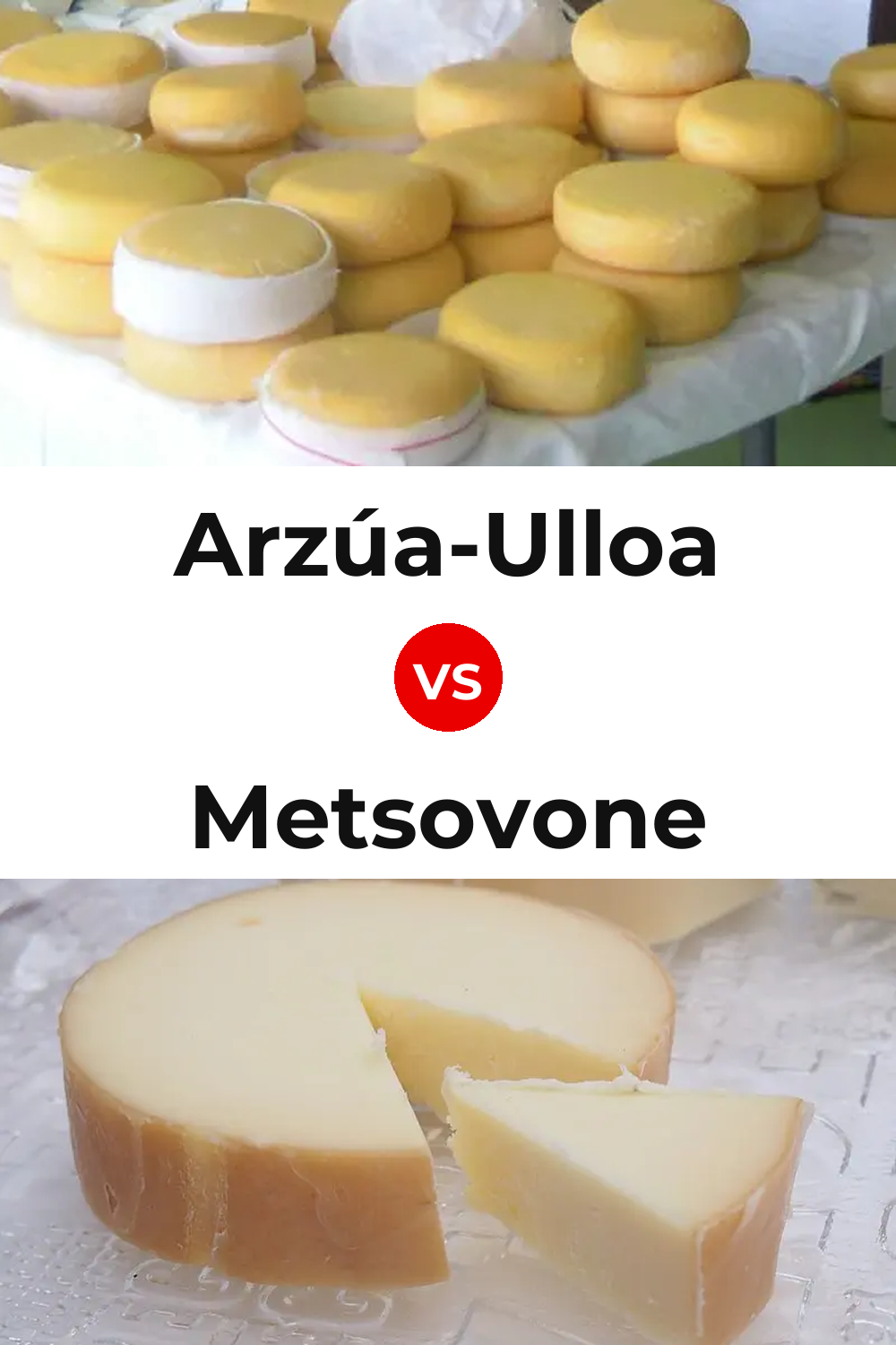 Arzúa-Ulloa Cheese vs Metsovone Cheese Pinterest comparison