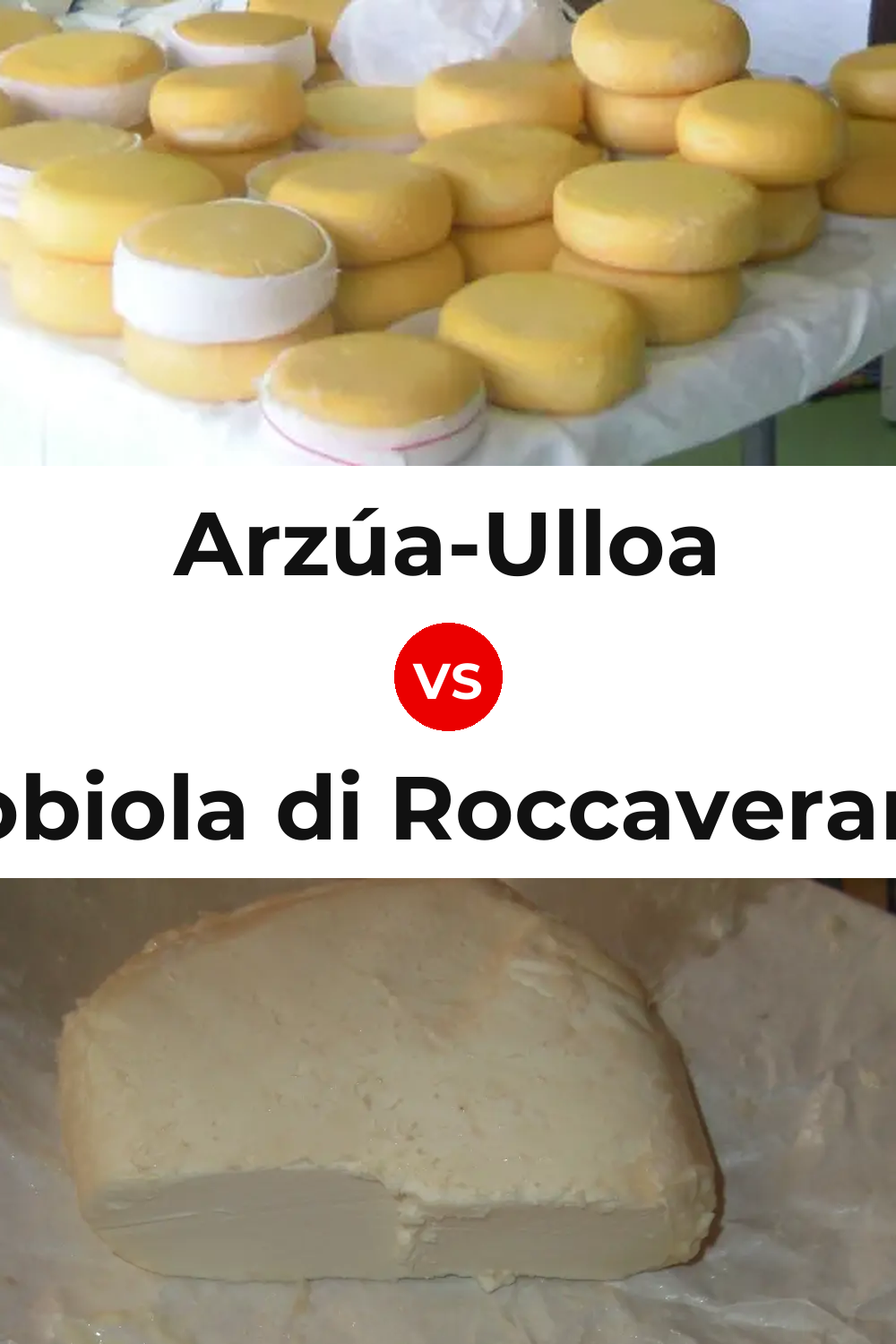 Arzúa-Ulloa Cheese vs Robiola di Roccaverano Cheese Pinterest comparison