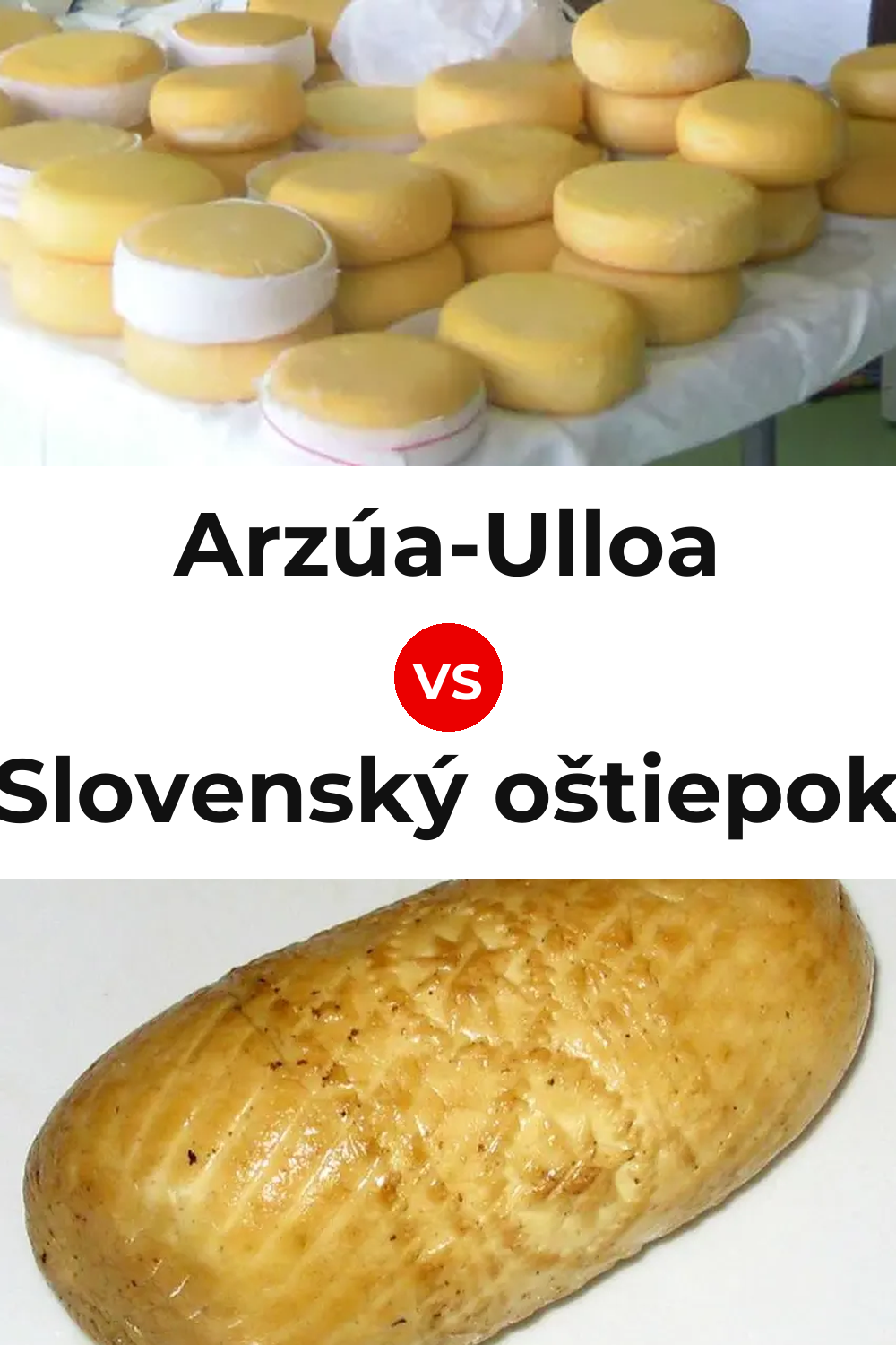 Arzúa-Ulloa Cheese vs Slovenský oštiepok Cheese Pinterest comparison