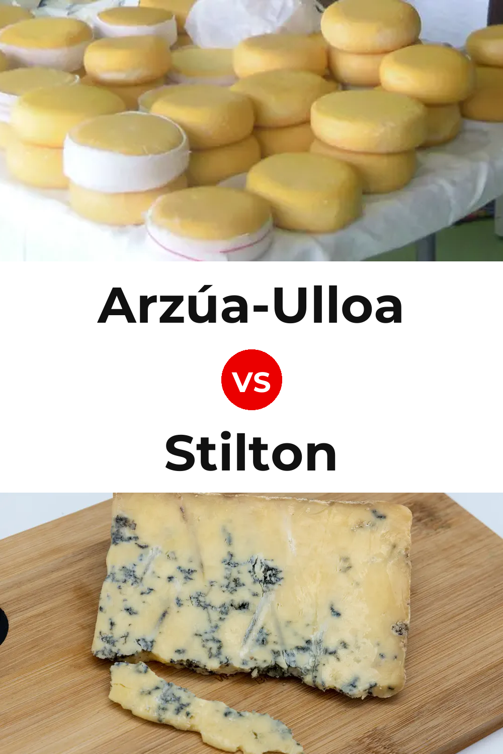 Arzúa-Ulloa Cheese vs Stilton Cheese Pinterest comparison