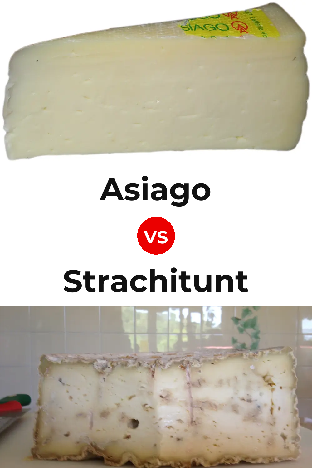Asiago Cheese vs Strachitunt Cheese Pinterest comparison