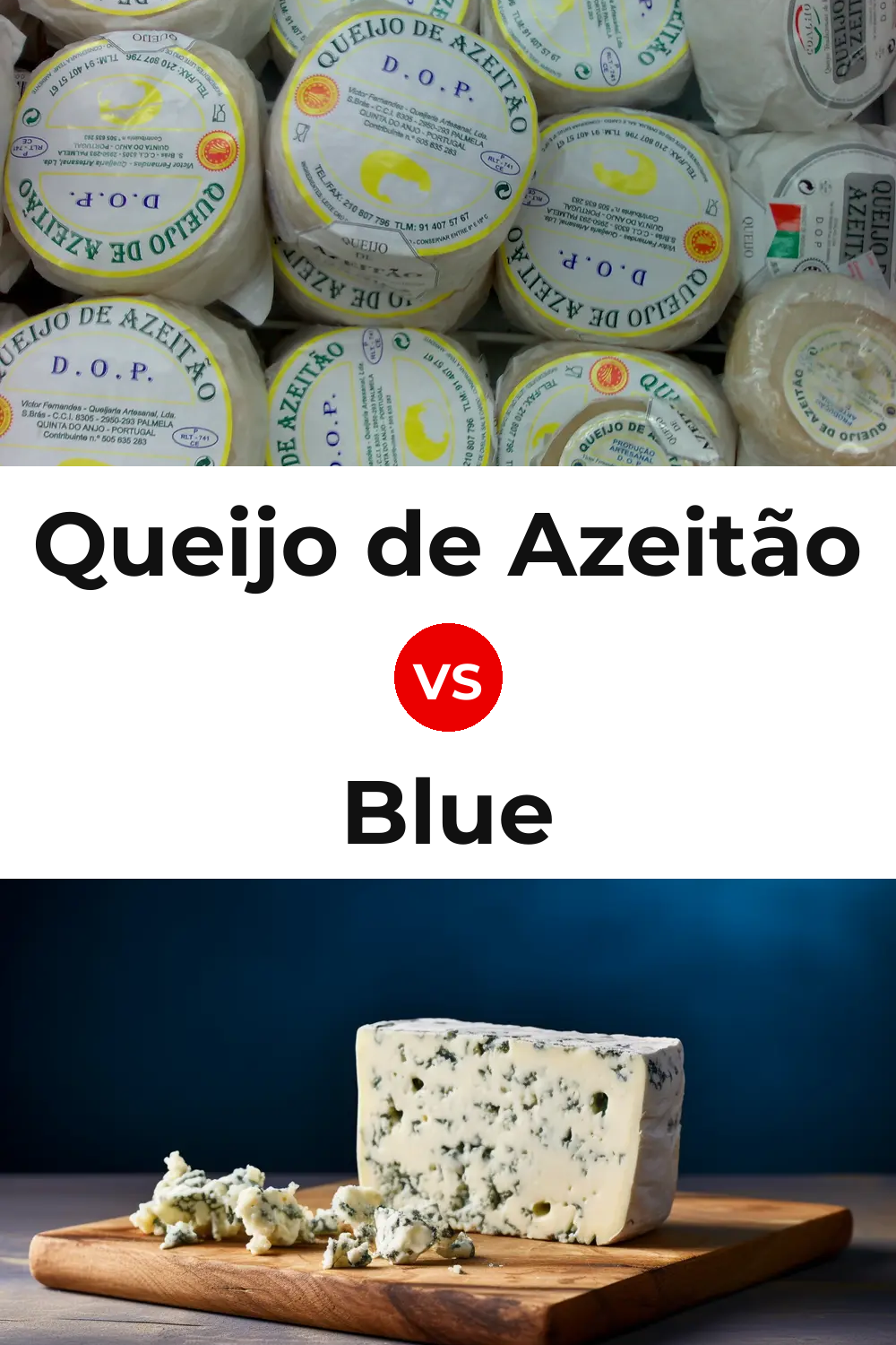 Queijo de Azeitão vs Blue Cheese Pinterest comparison