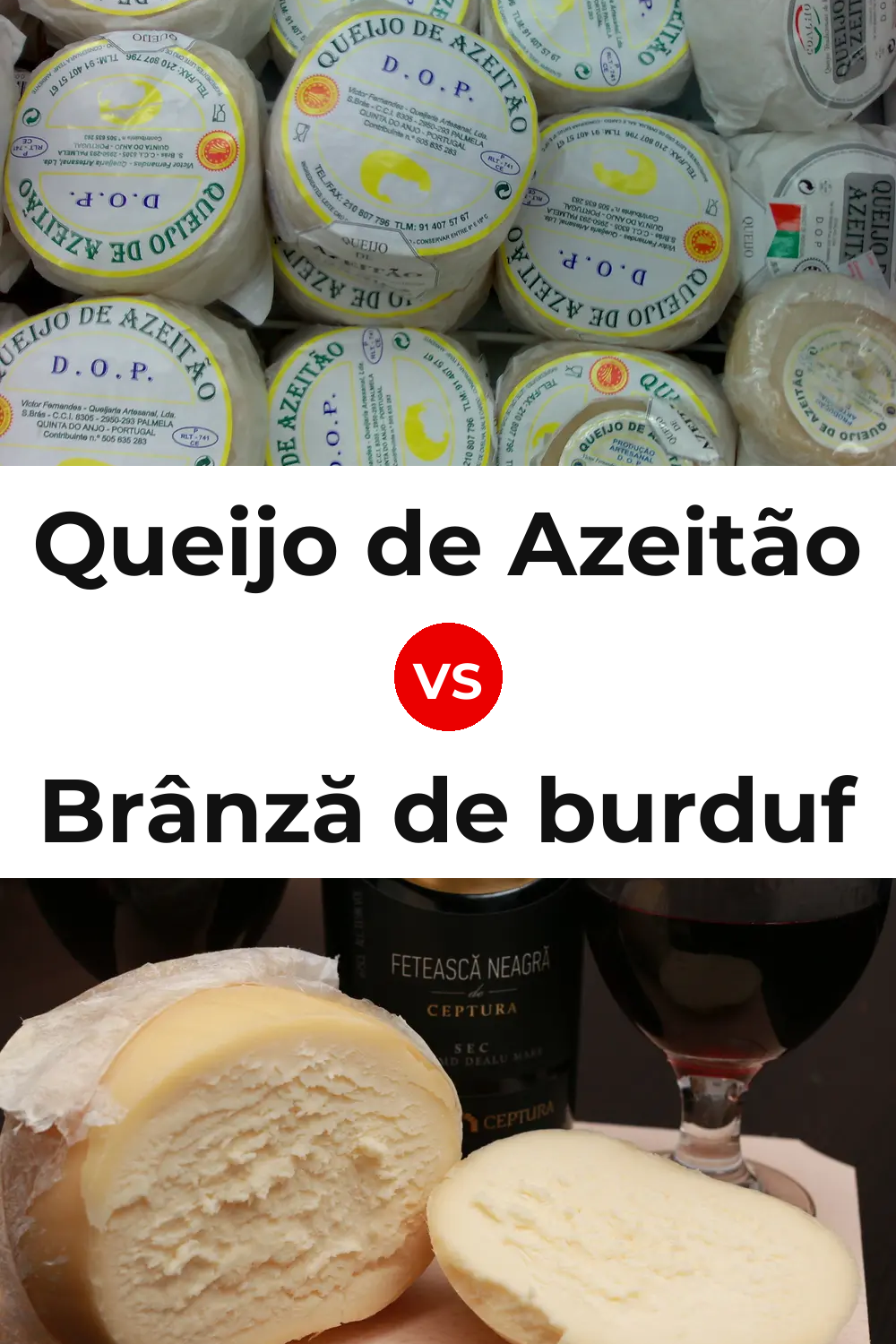Queijo de Azeitão vs Brânză de burduf Cheese Pinterest comparison