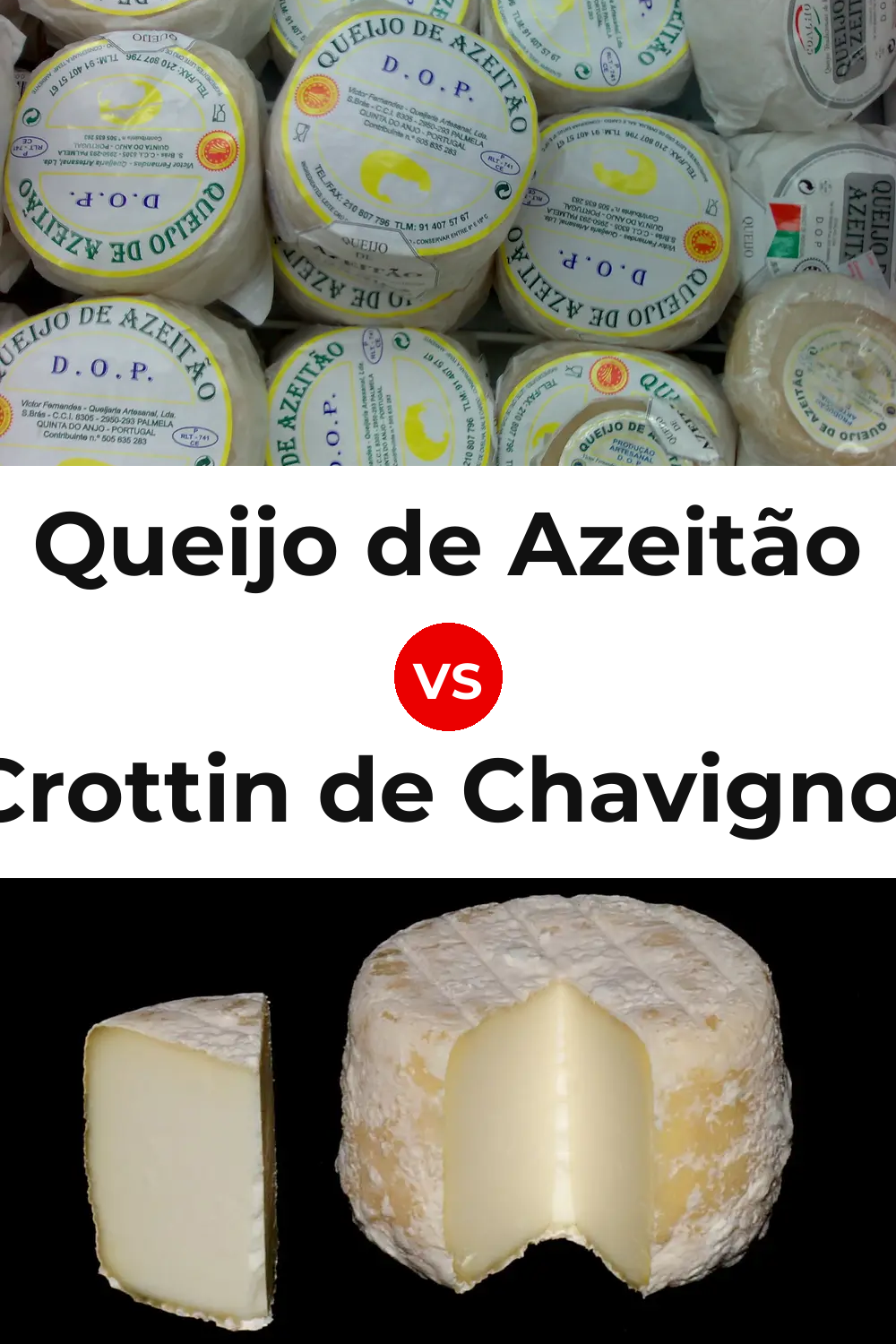 Queijo de Azeitão vs Crottin de Chavignol Cheese Pinterest comparison