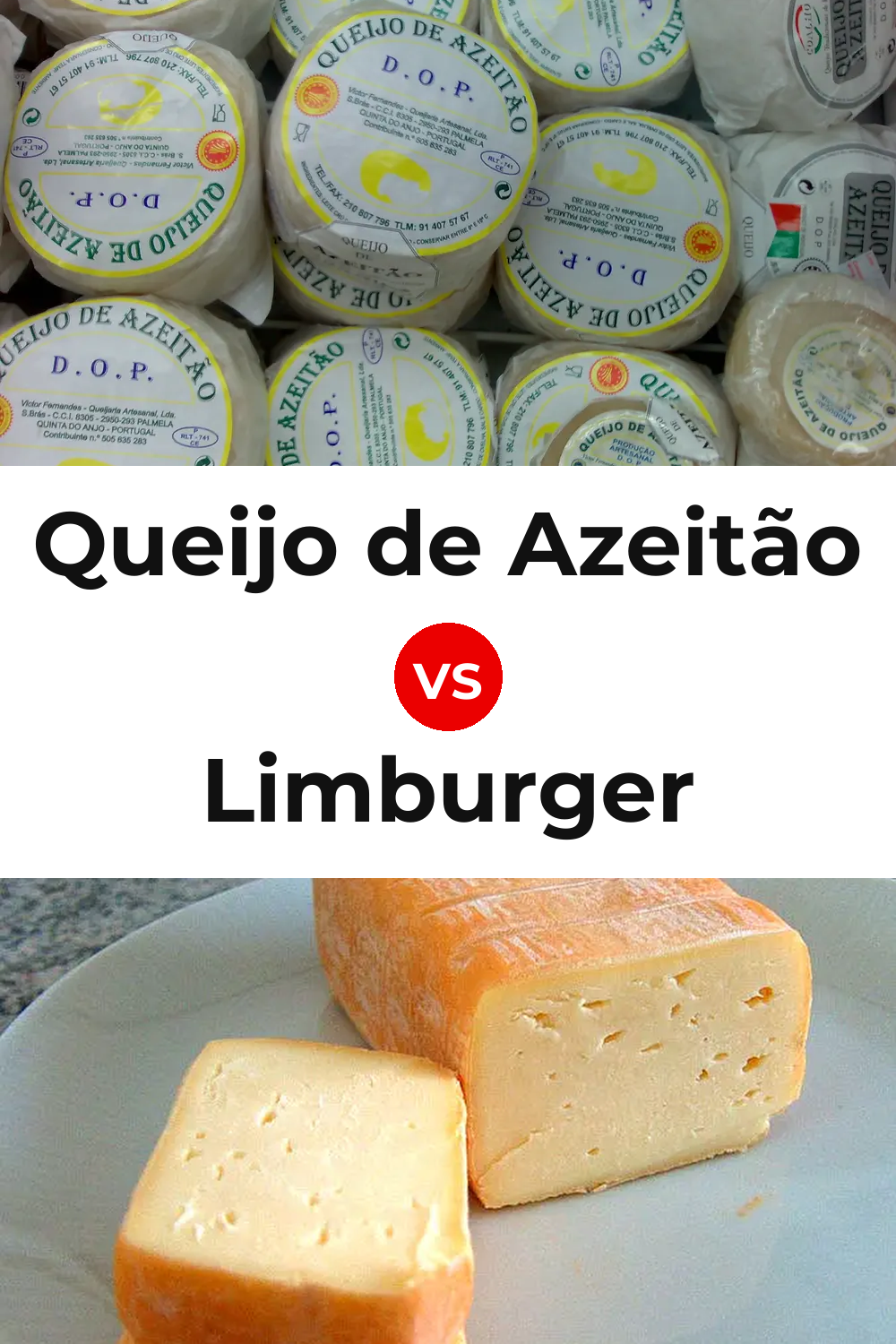 Queijo de Azeitão vs Limburger Cheese Pinterest comparison