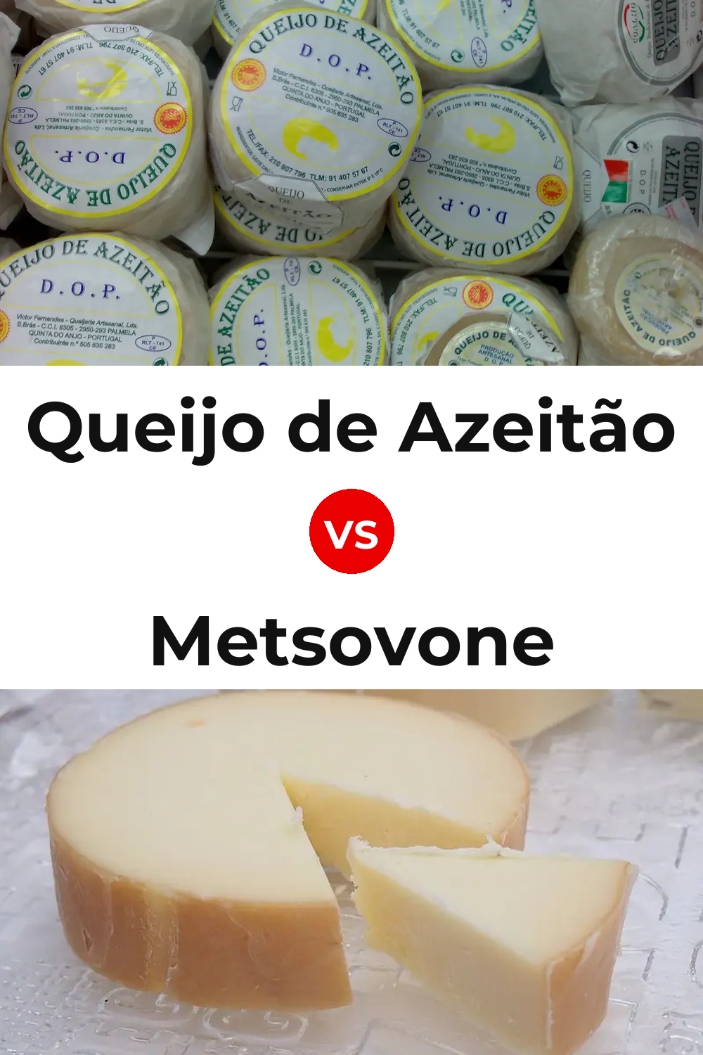 Queijo de Azeitão vs Metsovone Cheese Pinterest comparison