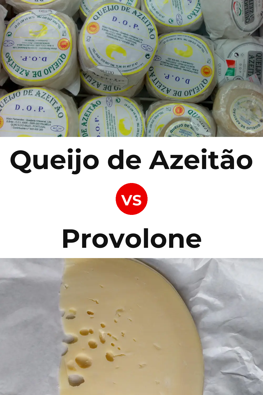 Queijo de Azeitão vs Provolone Cheese Pinterest comparison