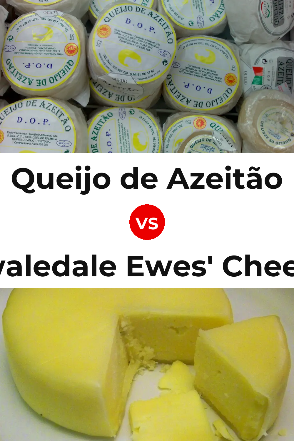 Queijo de Azeitão vs Swaledale Ewes' Cheese Pinterest comparison
