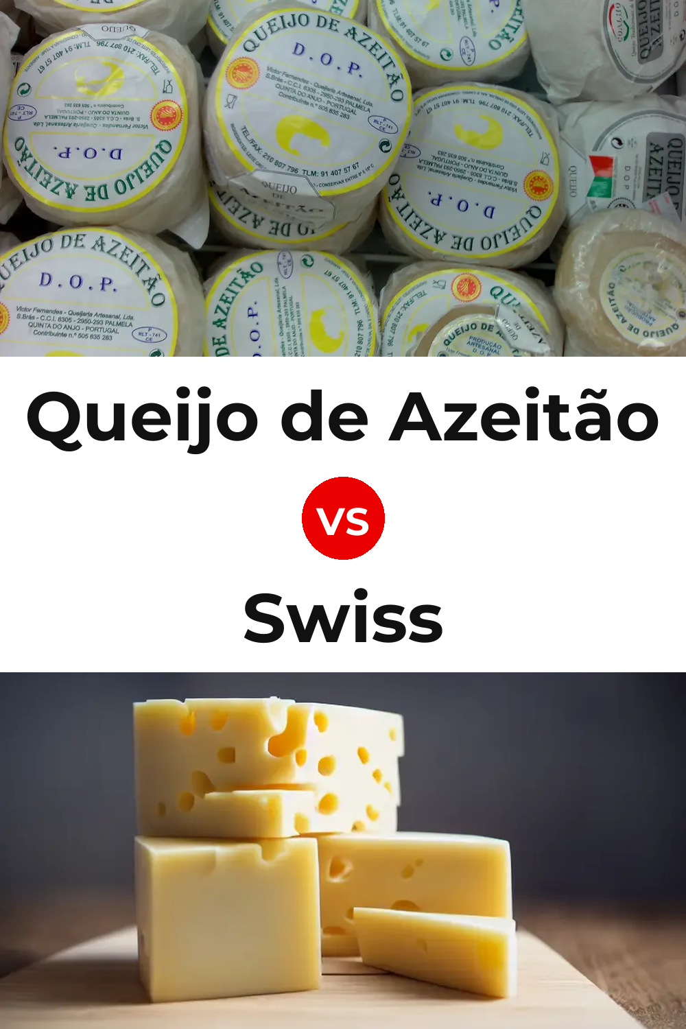 Queijo de Azeitão vs Swiss Cheese Pinterest comparison