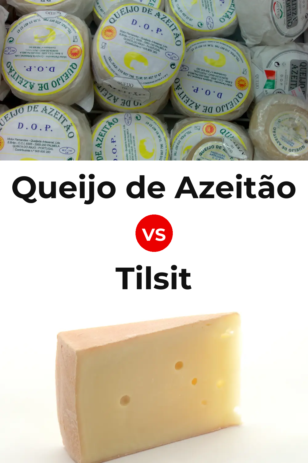 Queijo de Azeitão vs Tilsit Cheese Pinterest comparison