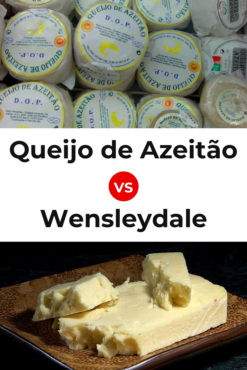 Queijo de Azeitão vs Wensleydale Cheese Pinterest comparison