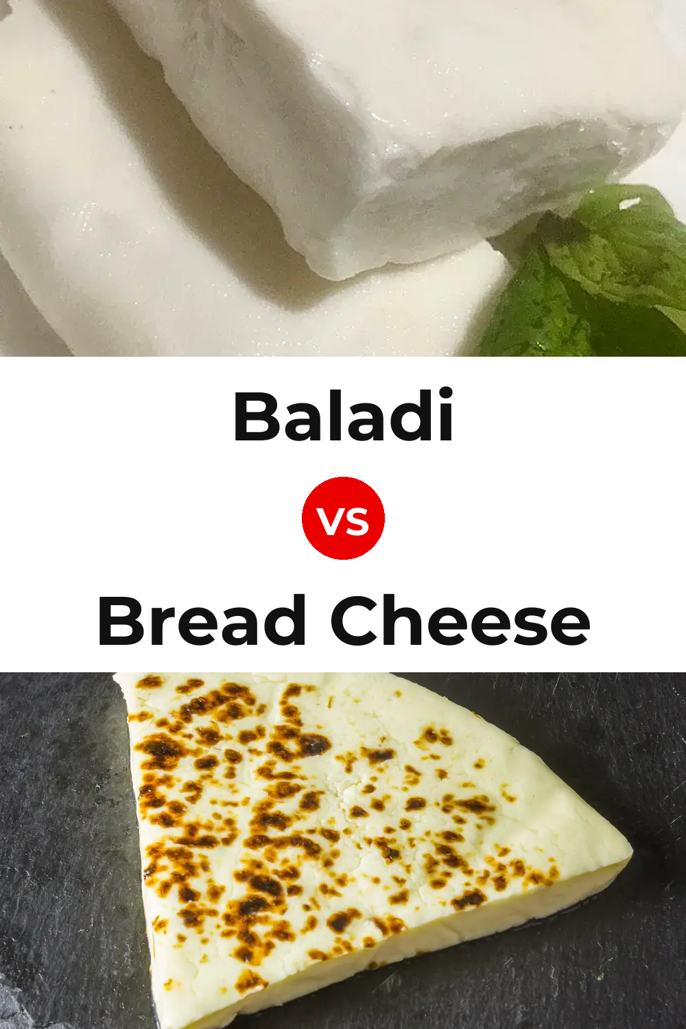 Baladi Cheese vs Bread Cheese Pinterest comparison