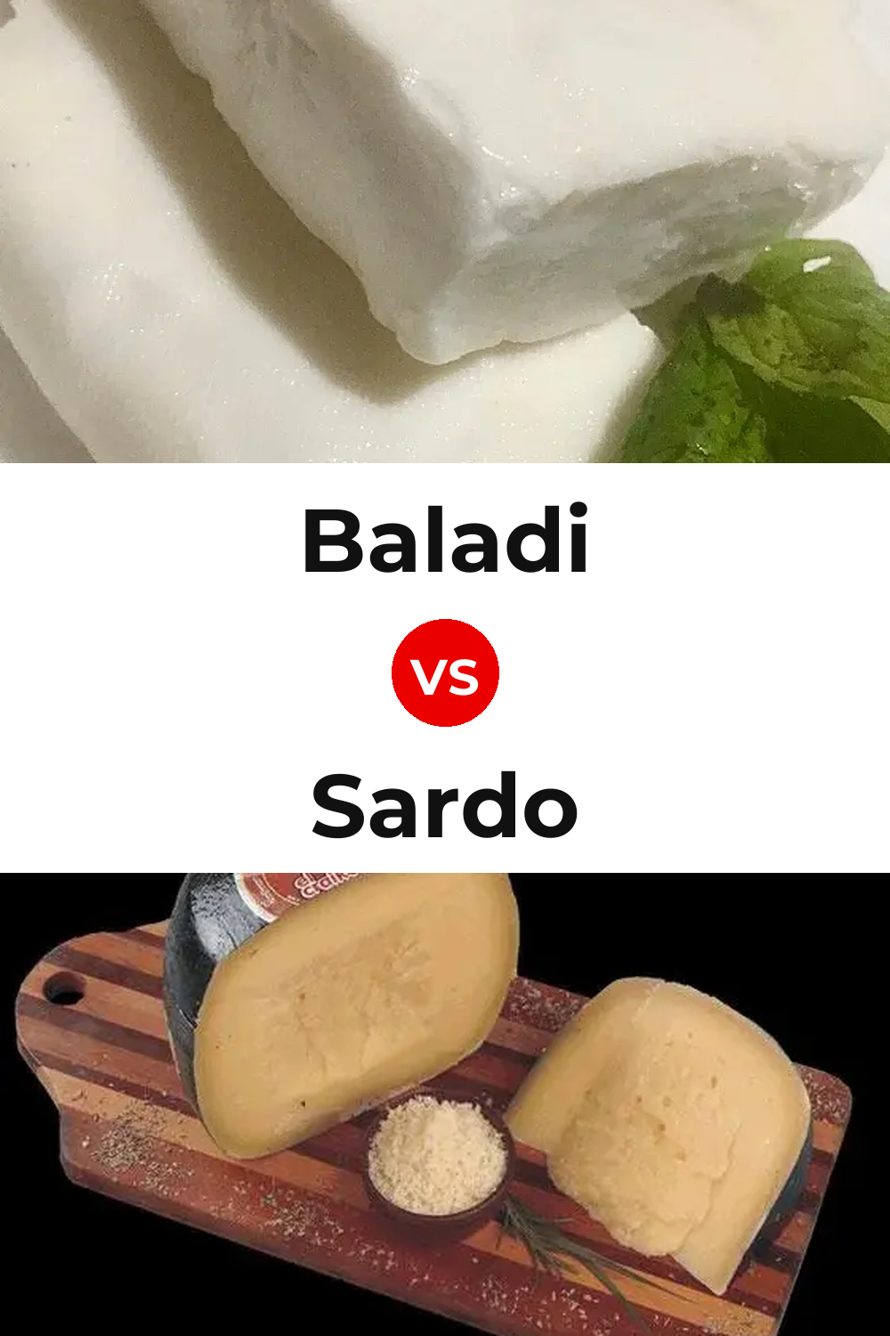 Baladi Cheese vs Sardo Cheese Pinterest comparison