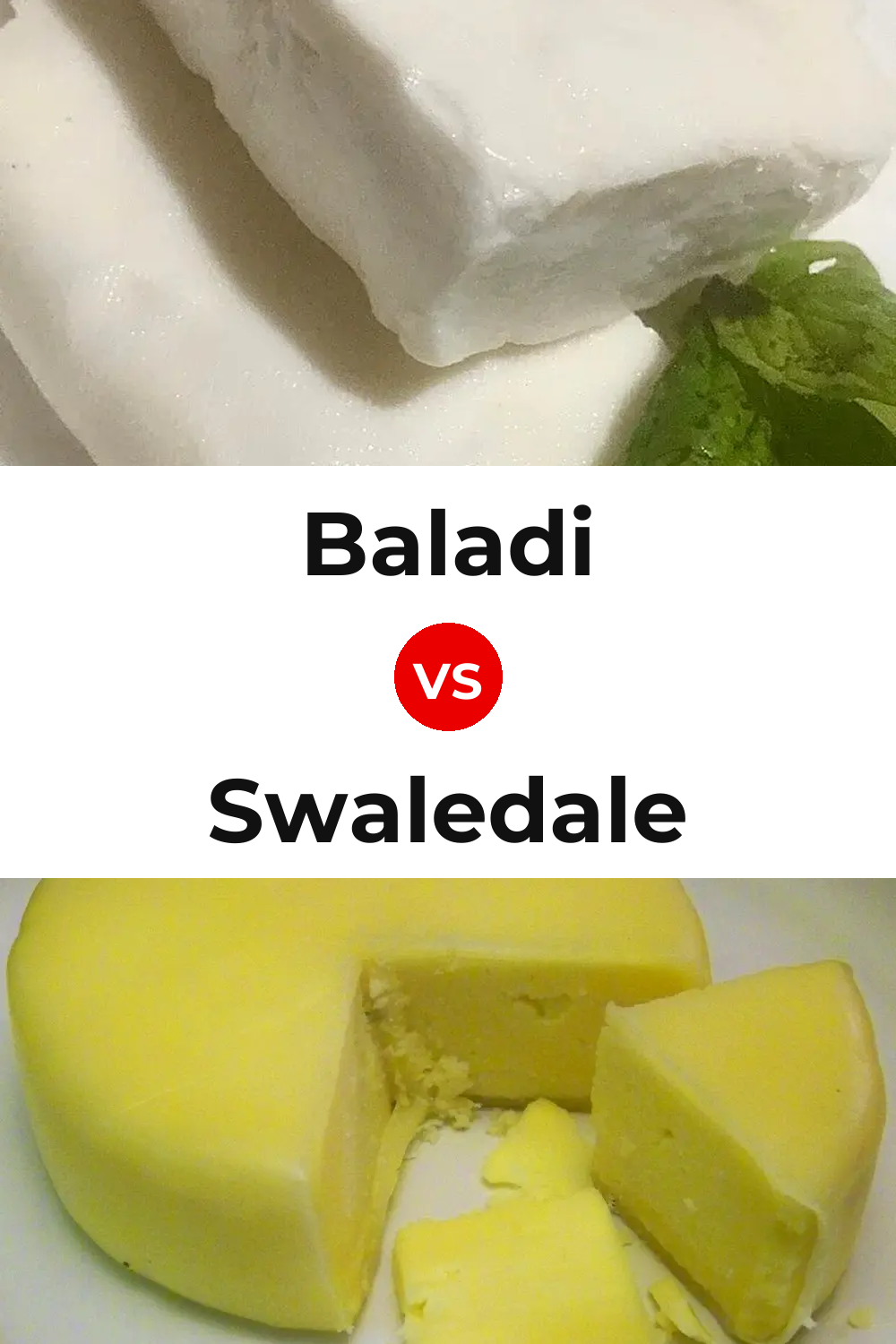 Baladi Cheese vs Swaledale Cheese Pinterest comparison