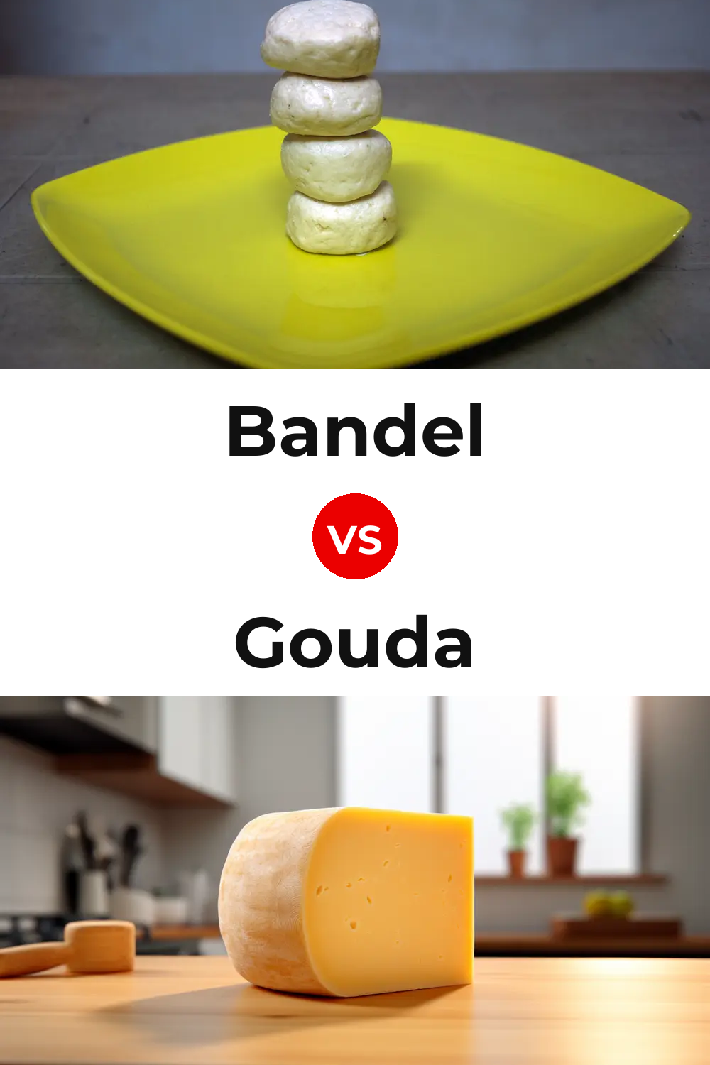 Bandel Cheese vs Gouda Cheese Pinterest comparison