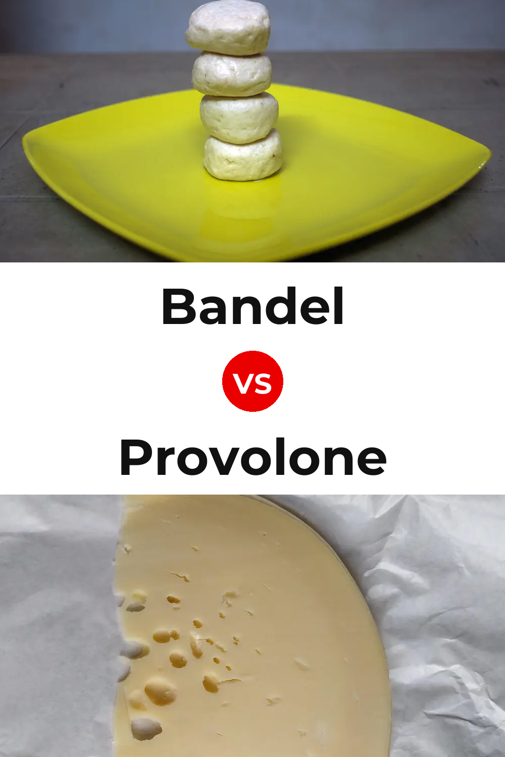 Bandel Cheese vs Provolone Cheese Pinterest comparison