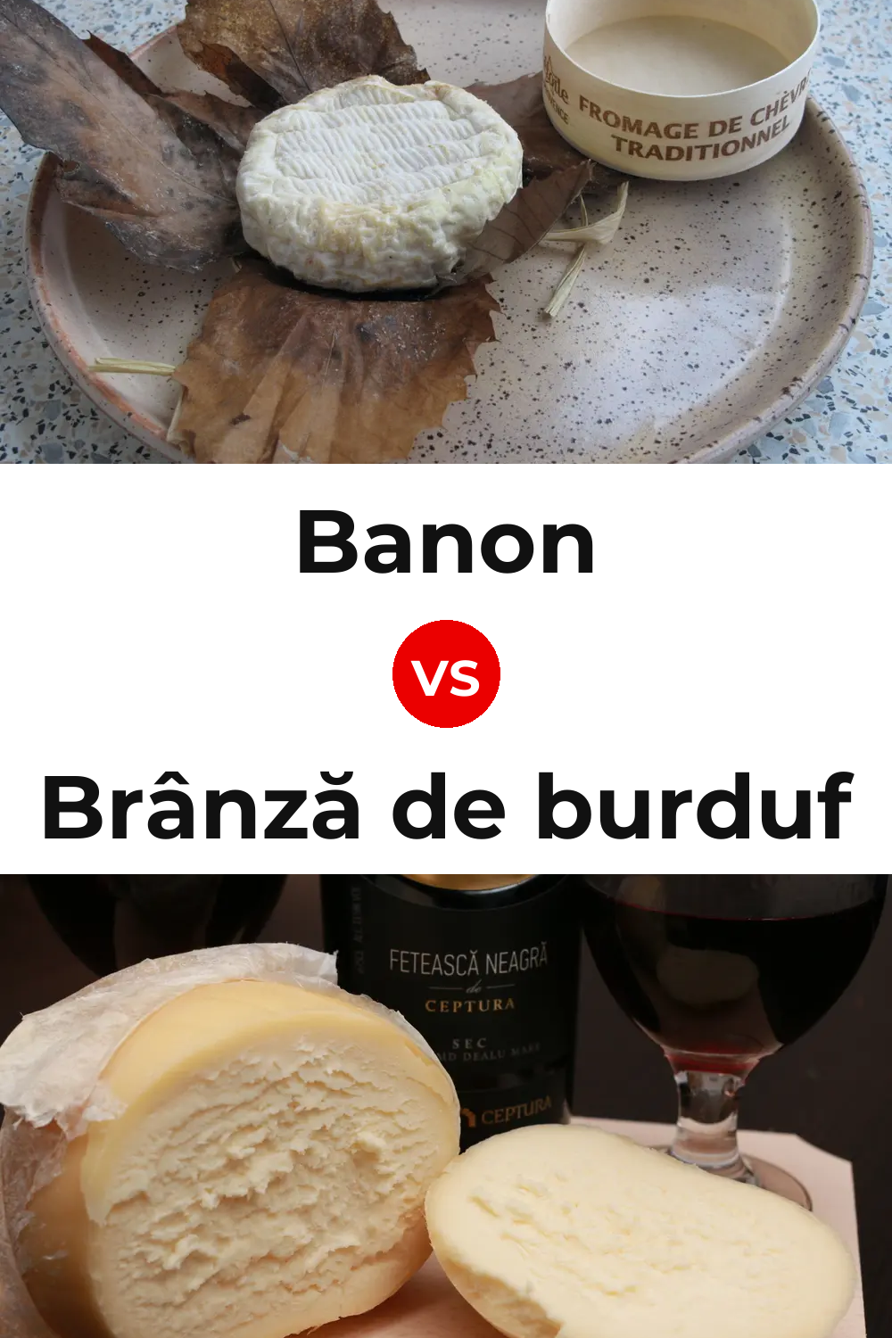Banon Cheese vs Brânză de burduf Cheese Pinterest comparison