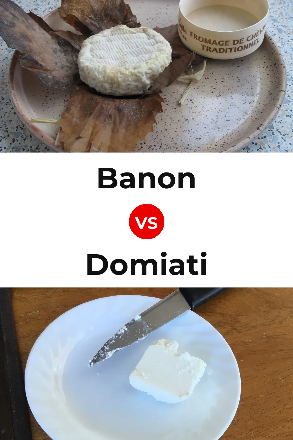 Banon Cheese vs Domiati Cheese Pinterest comparison