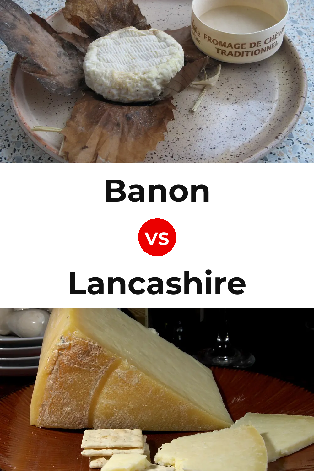 Banon Cheese vs Lancashire Cheese Pinterest comparison