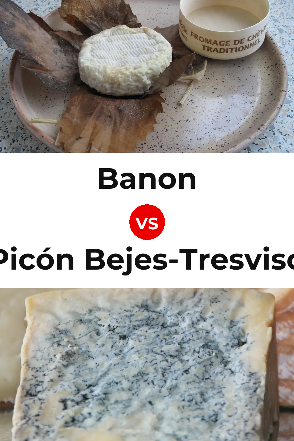 Banon Cheese vs Picón Bejes-Tresviso Cheese Pinterest comparison