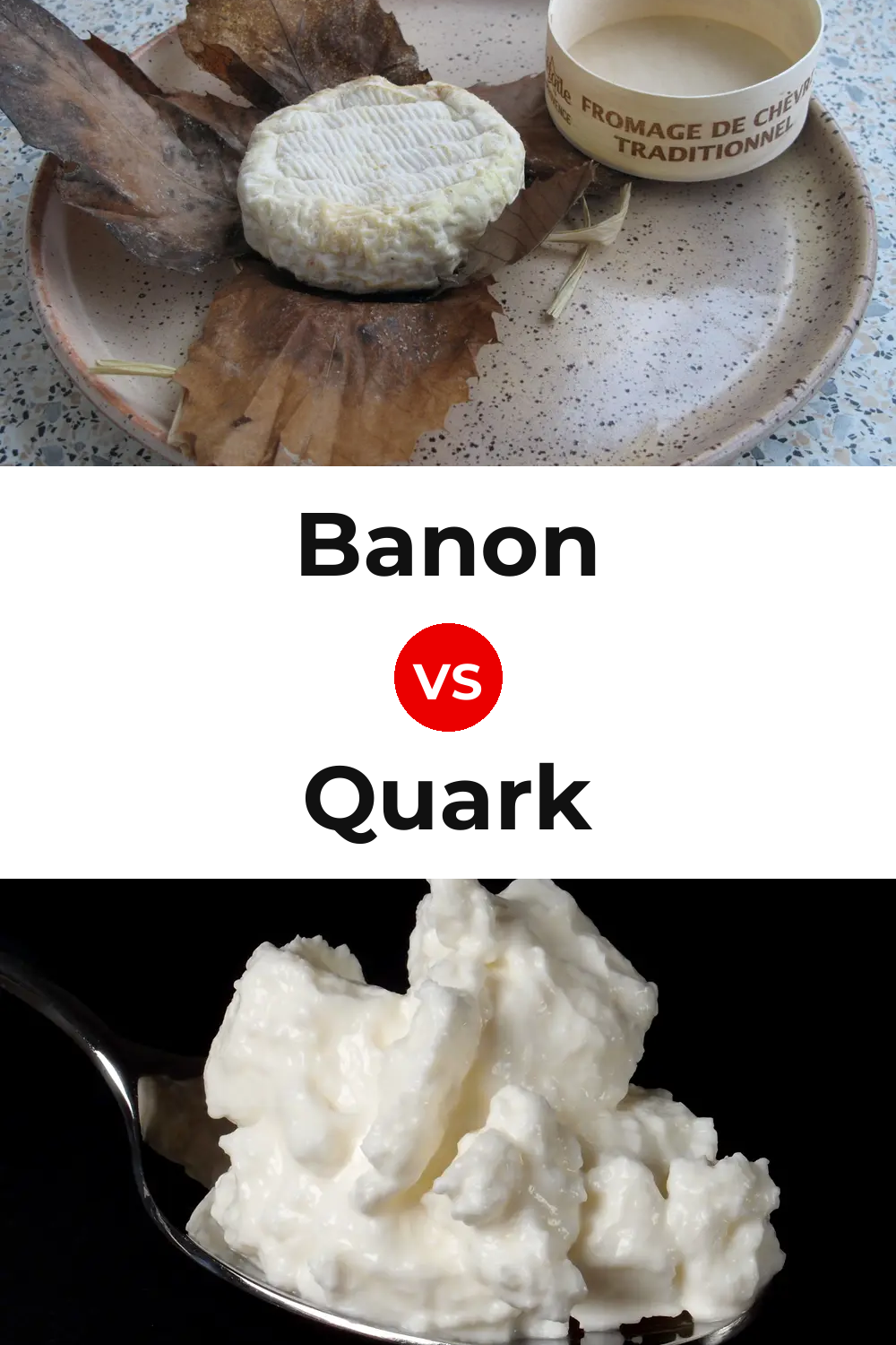 Banon Cheese vs Quark Cheese Pinterest comparison