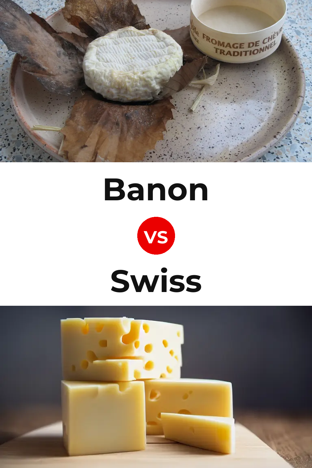 Banon Cheese vs Swiss Cheese Pinterest comparison