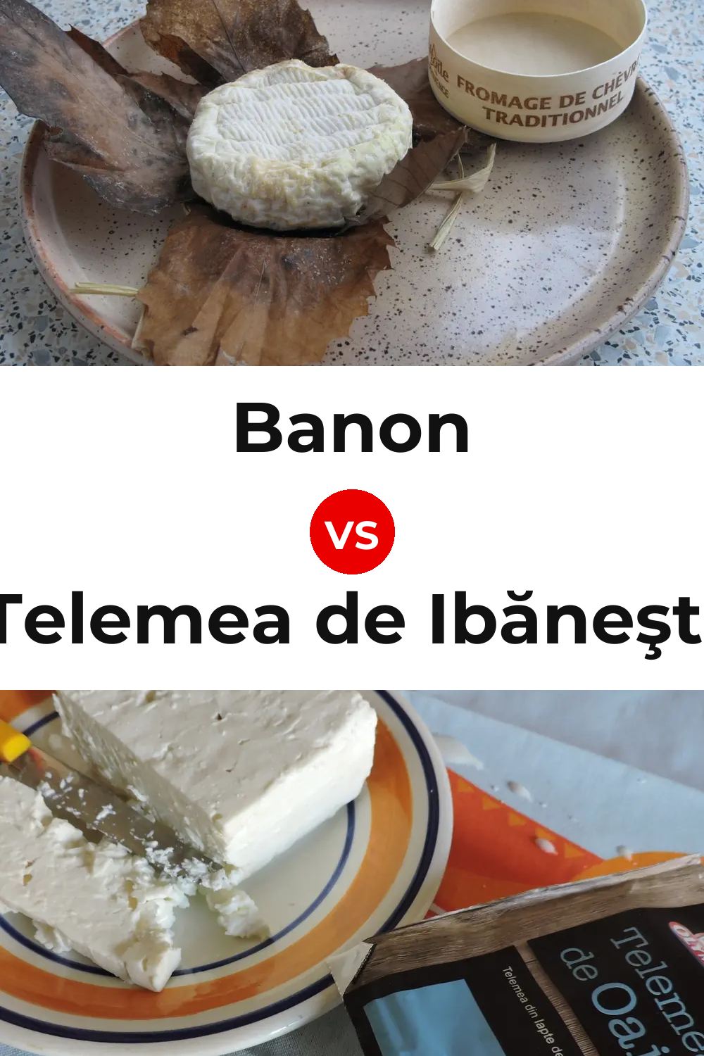 Banon Cheese vs Telemea de Ibăneşti Cheese Pinterest comparison