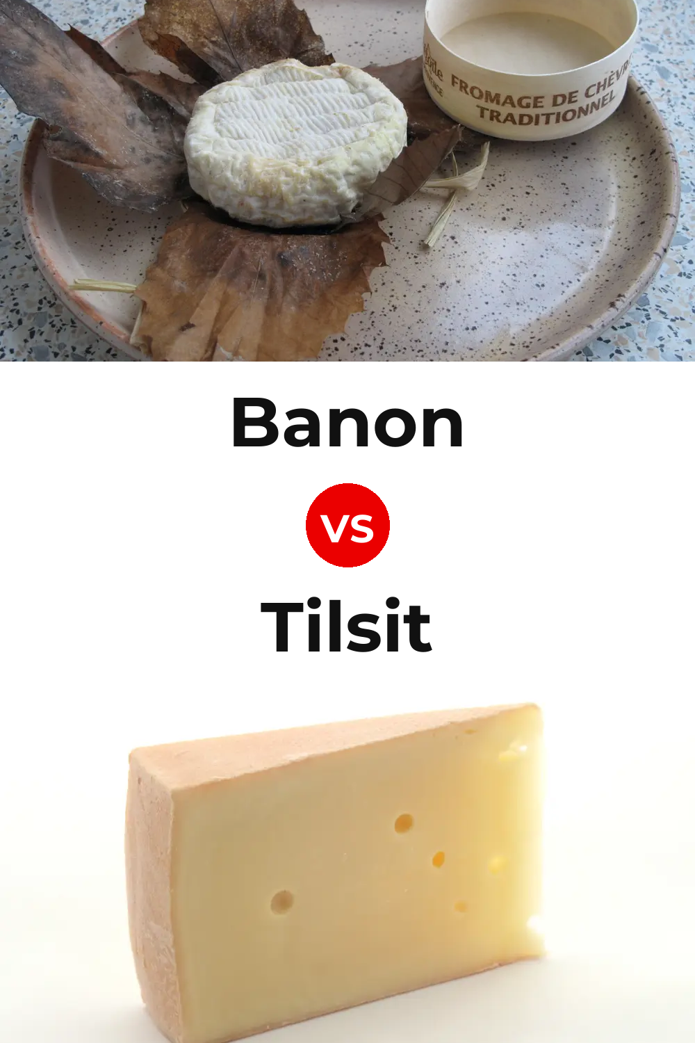 Banon Cheese vs Tilsit Cheese Pinterest comparison