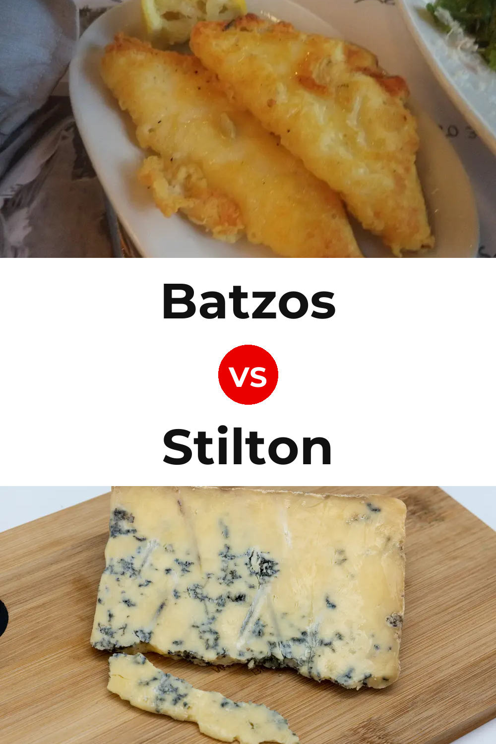Batzos Cheese vs Stilton Cheese Pinterest comparison
