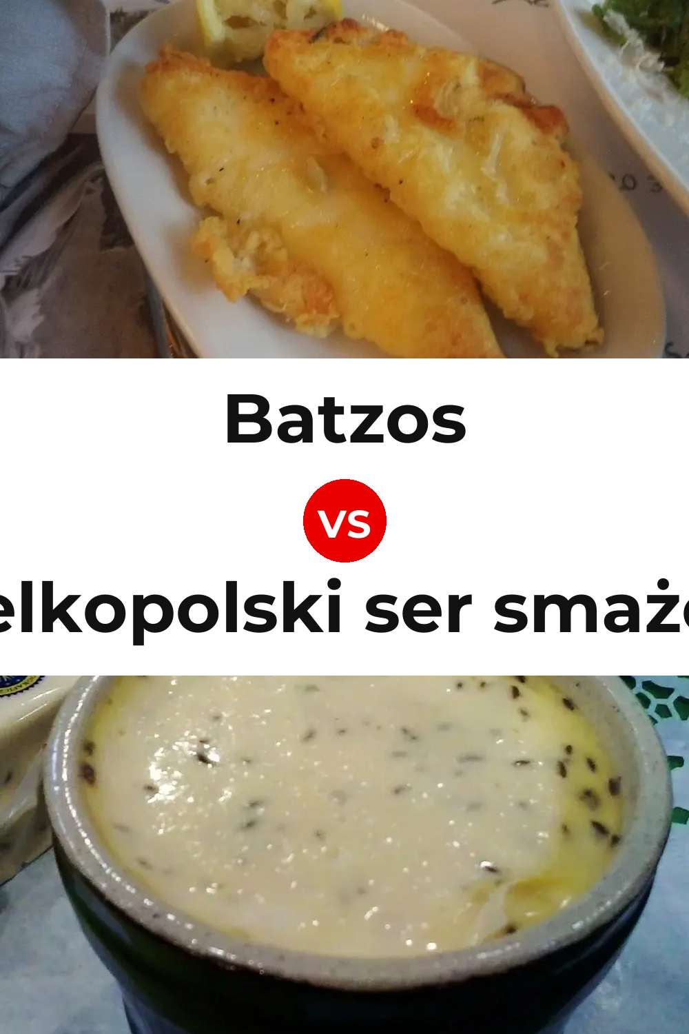 Batzos Cheese vs Wielkopolski ser smażony Cheese Pinterest comparison