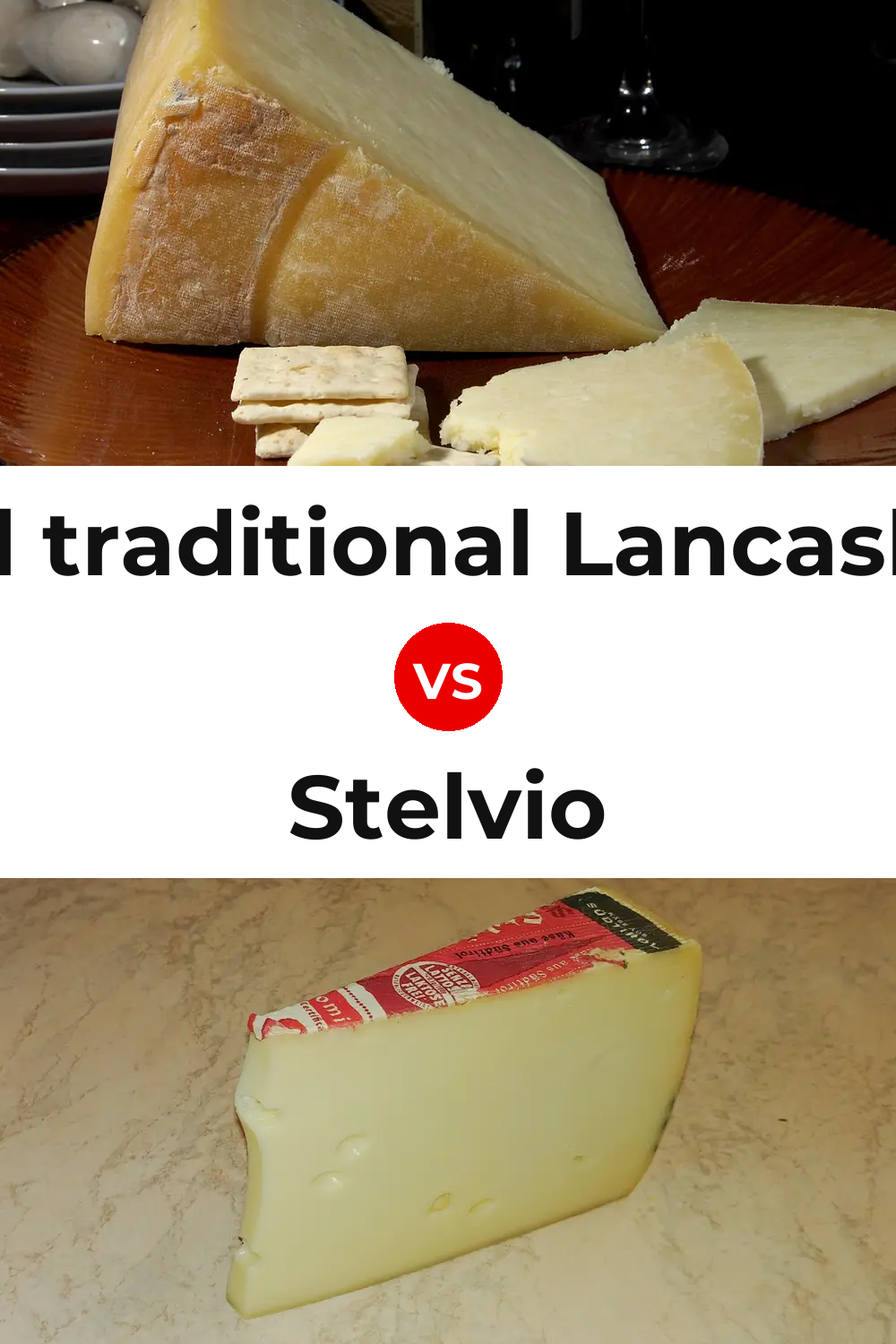 Beacon Fell traditional Lancashire cheese vs Stelvio Cheese Pinterest comparison