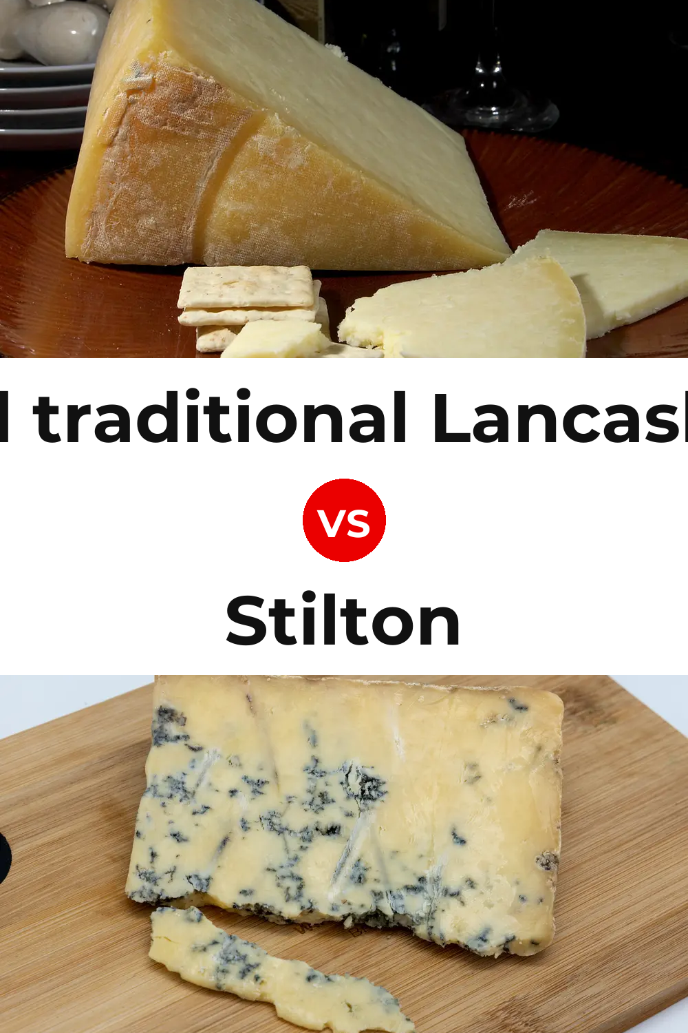 Beacon Fell traditional Lancashire cheese vs Stilton Cheese Pinterest comparison