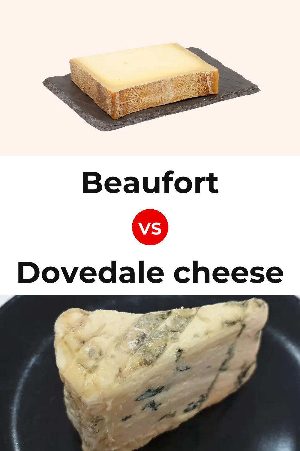 Beaufort Cheese vs Dovedale cheese Pinterest comparison
