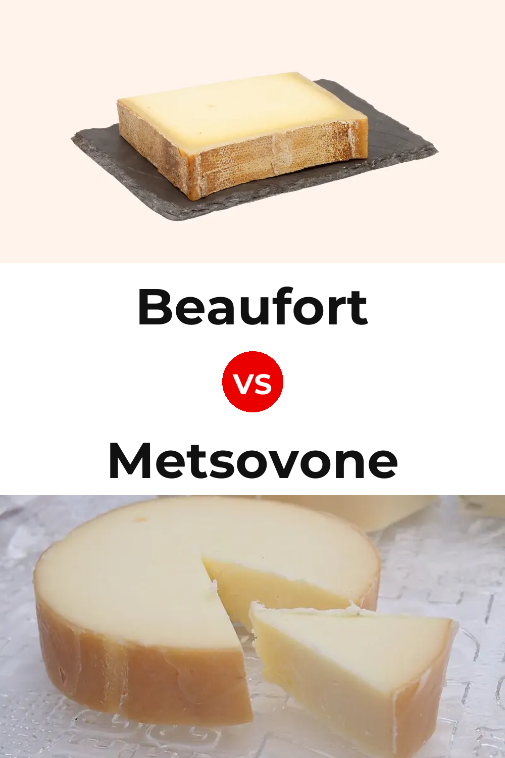 Beaufort Cheese vs Metsovone Cheese Pinterest comparison
