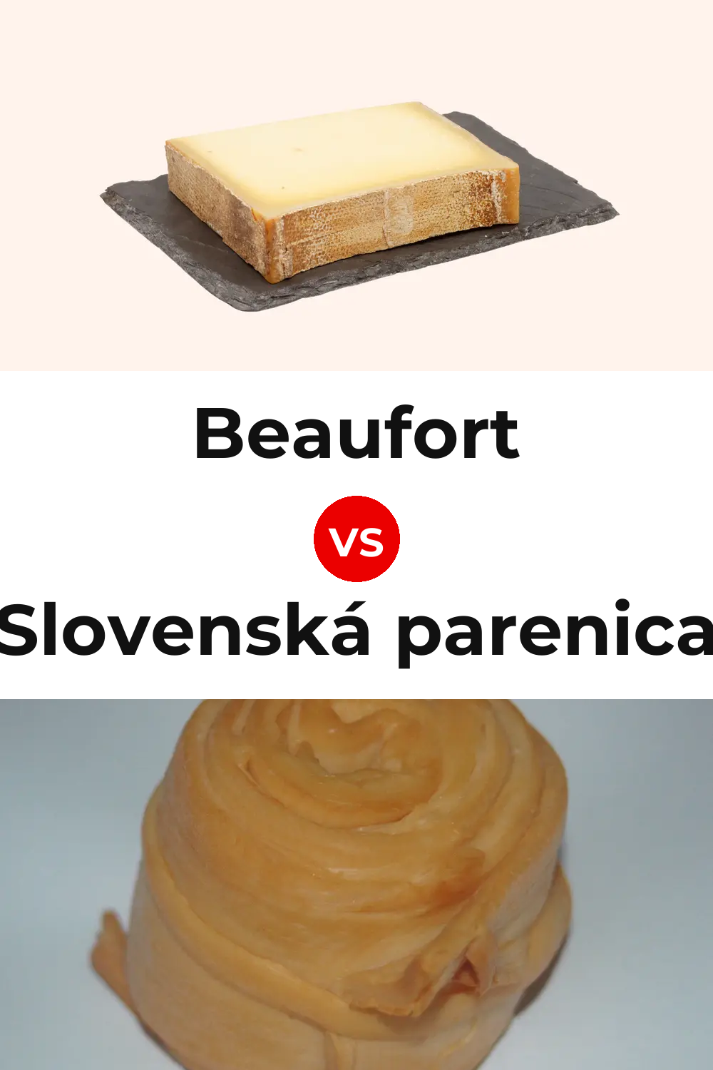 Beaufort Cheese vs Slovenská parenica Cheese Pinterest comparison