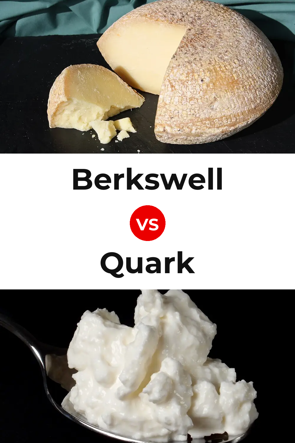 Berkswell Cheese vs Quark Cheese Pinterest comparison