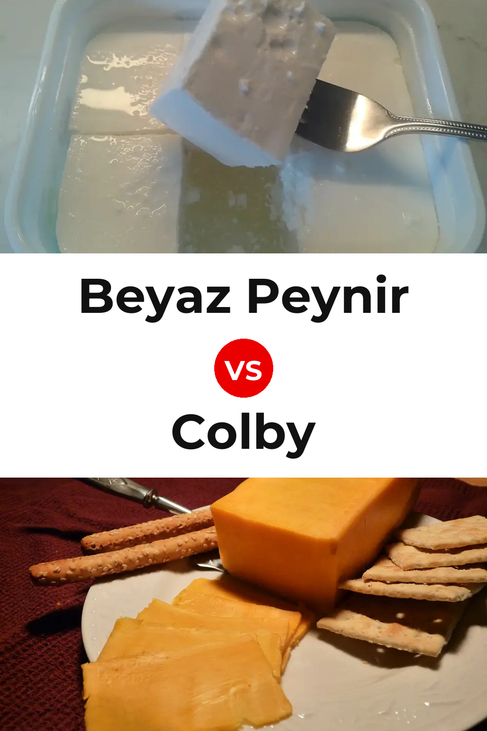 Beyaz Peynir Cheese vs Colby Cheese Pinterest comparison