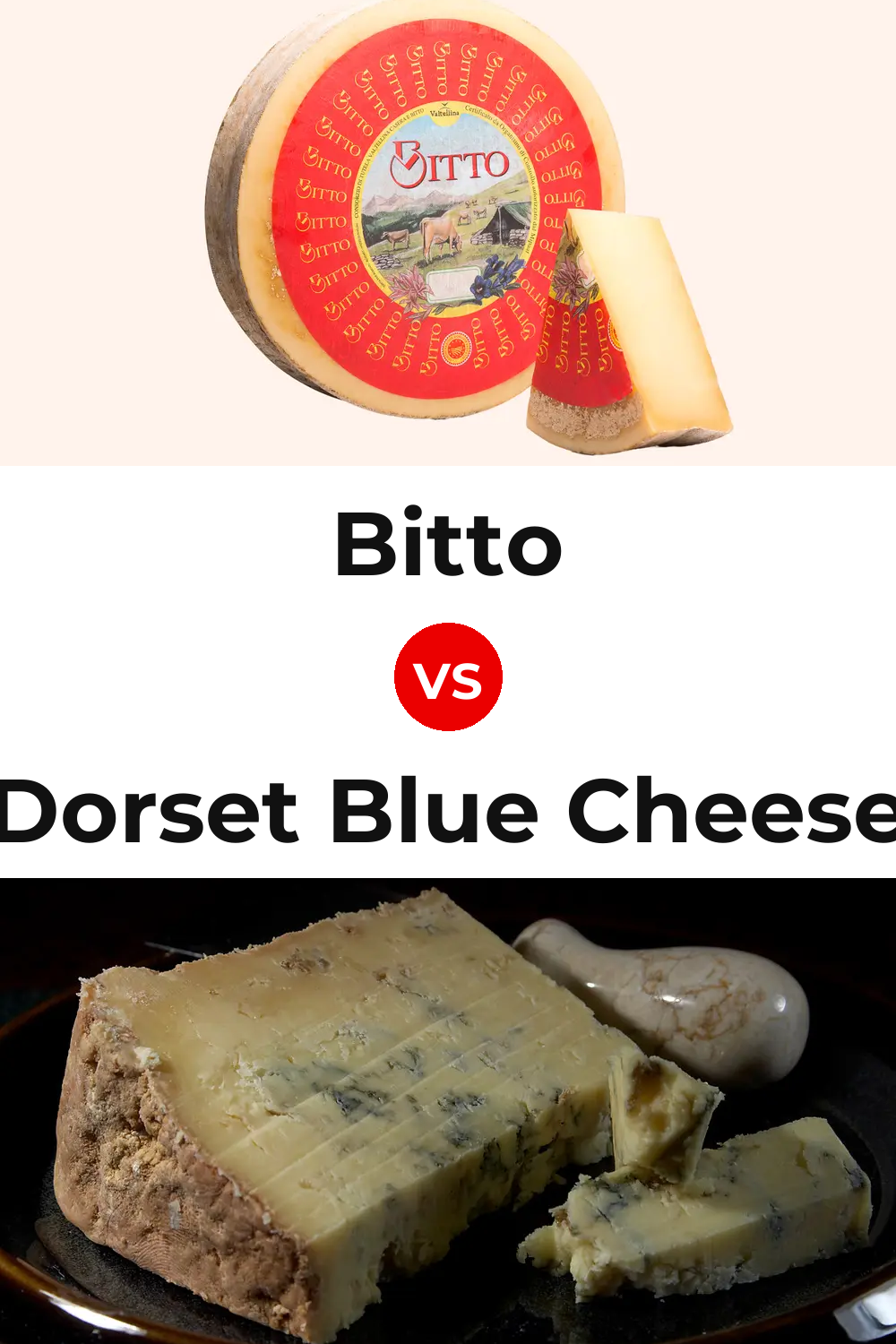 Bitto Cheese vs Dorset Blue Cheese Pinterest comparison