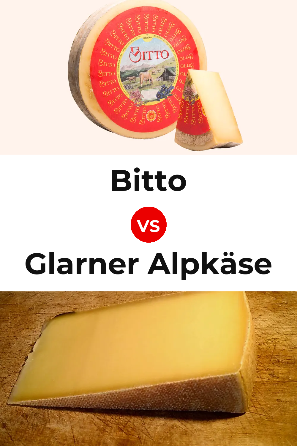 Bitto Cheese vs Glarner Alpkäse Cheese Pinterest comparison