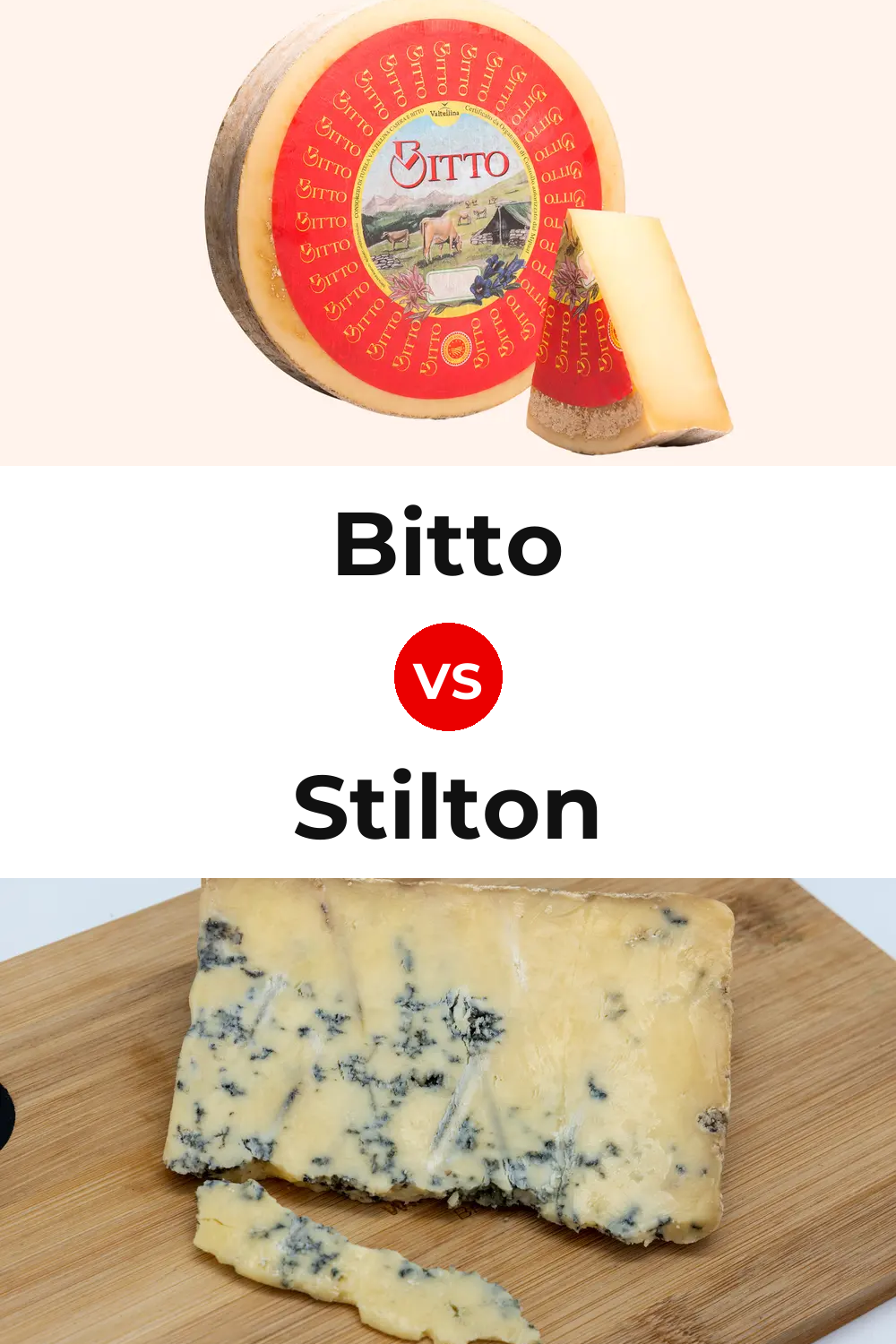 Bitto Cheese vs Stilton Cheese Pinterest comparison