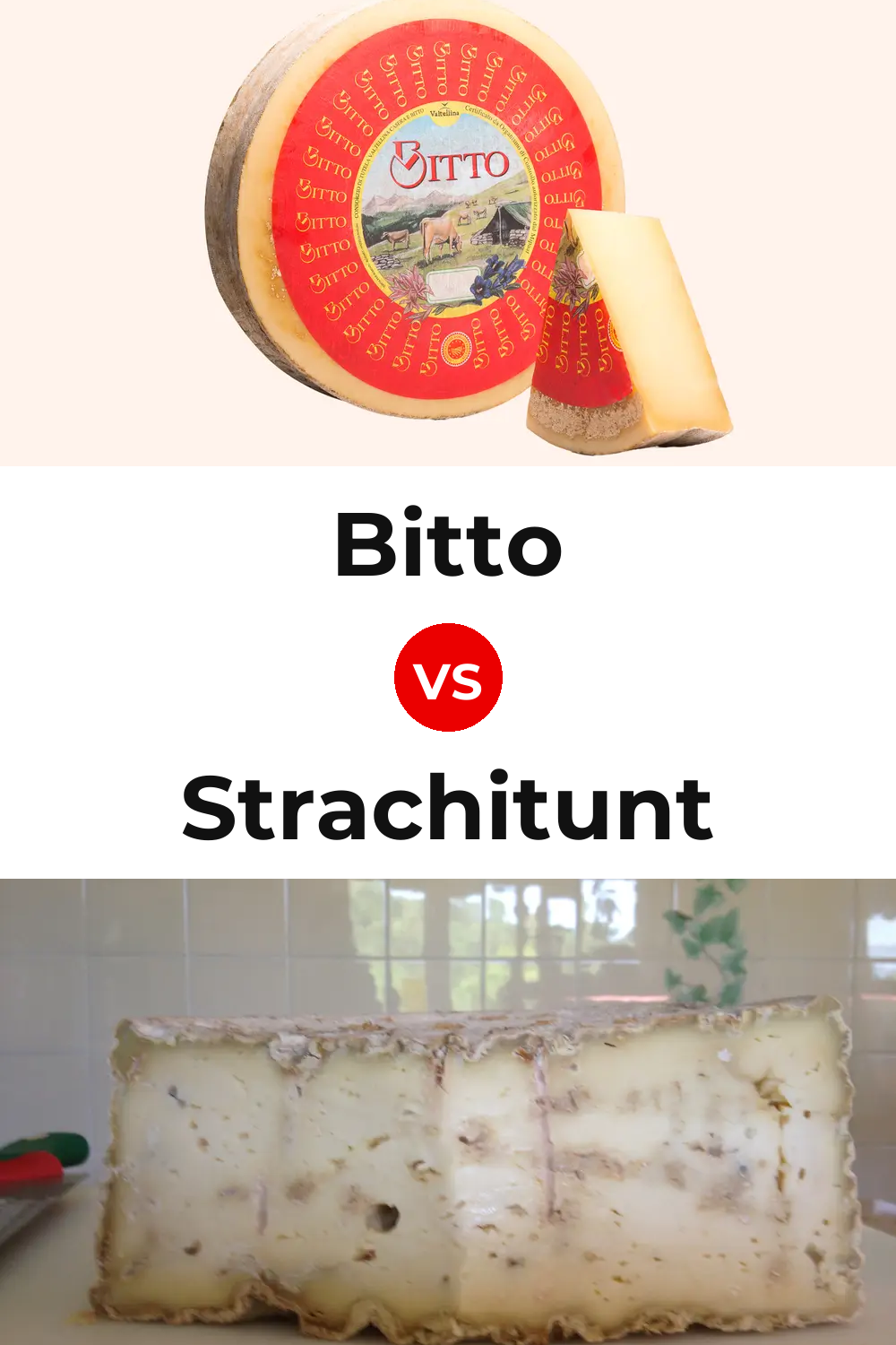 Bitto Cheese vs Strachitunt Cheese Pinterest comparison
