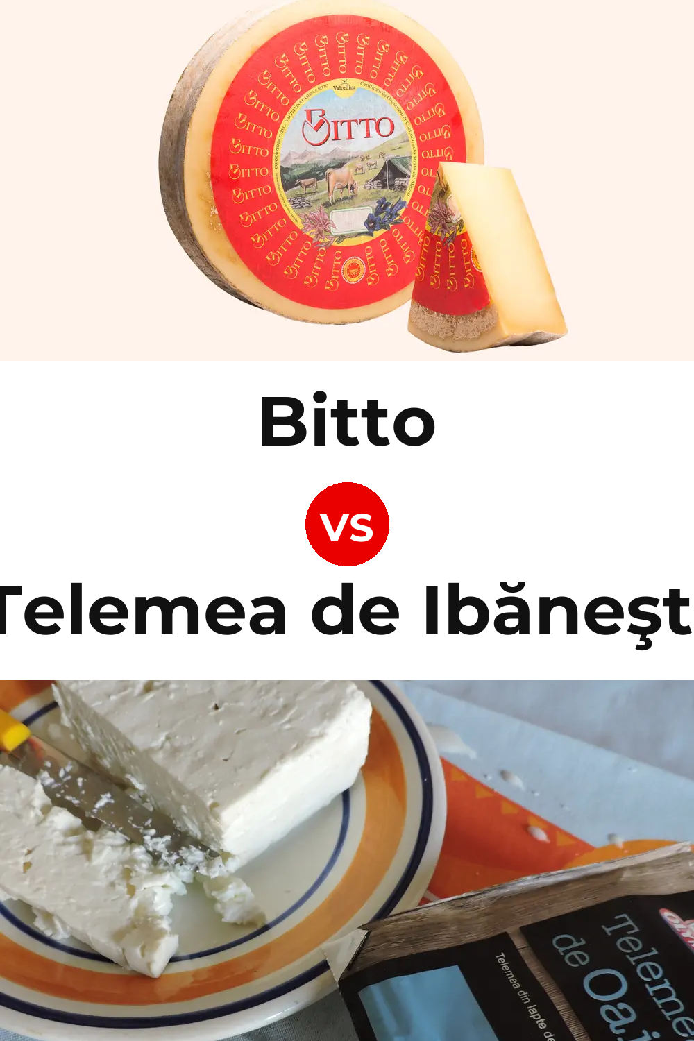 Bitto Cheese vs Telemea de Ibăneşti Cheese Pinterest comparison