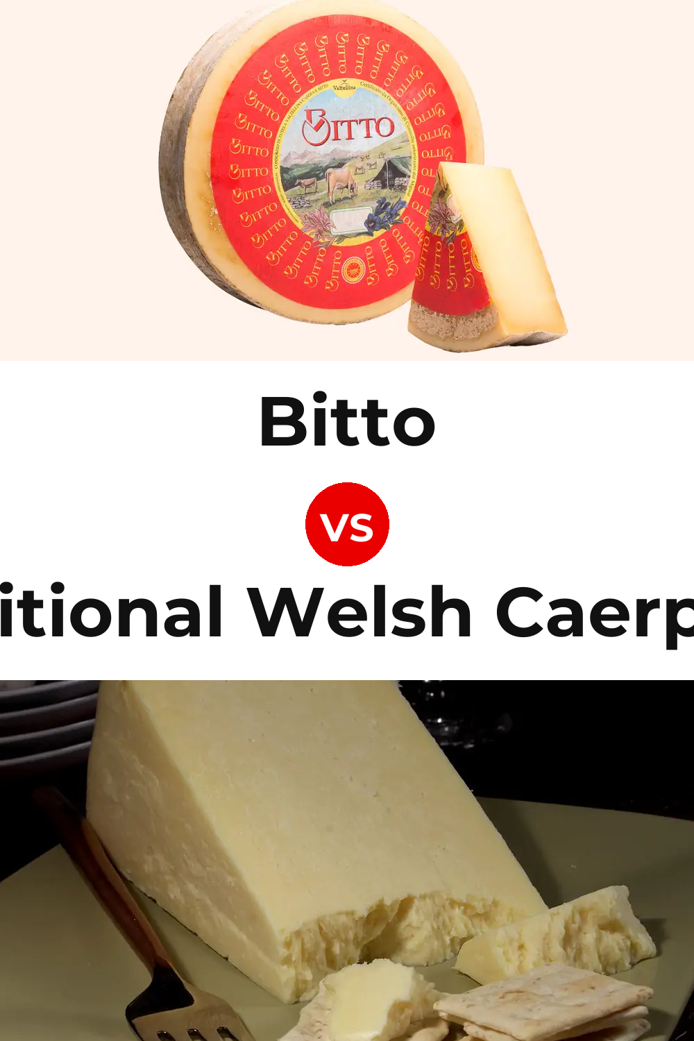 Bitto Cheese vs Traditional Welsh Caerphilly Cheese Pinterest comparison