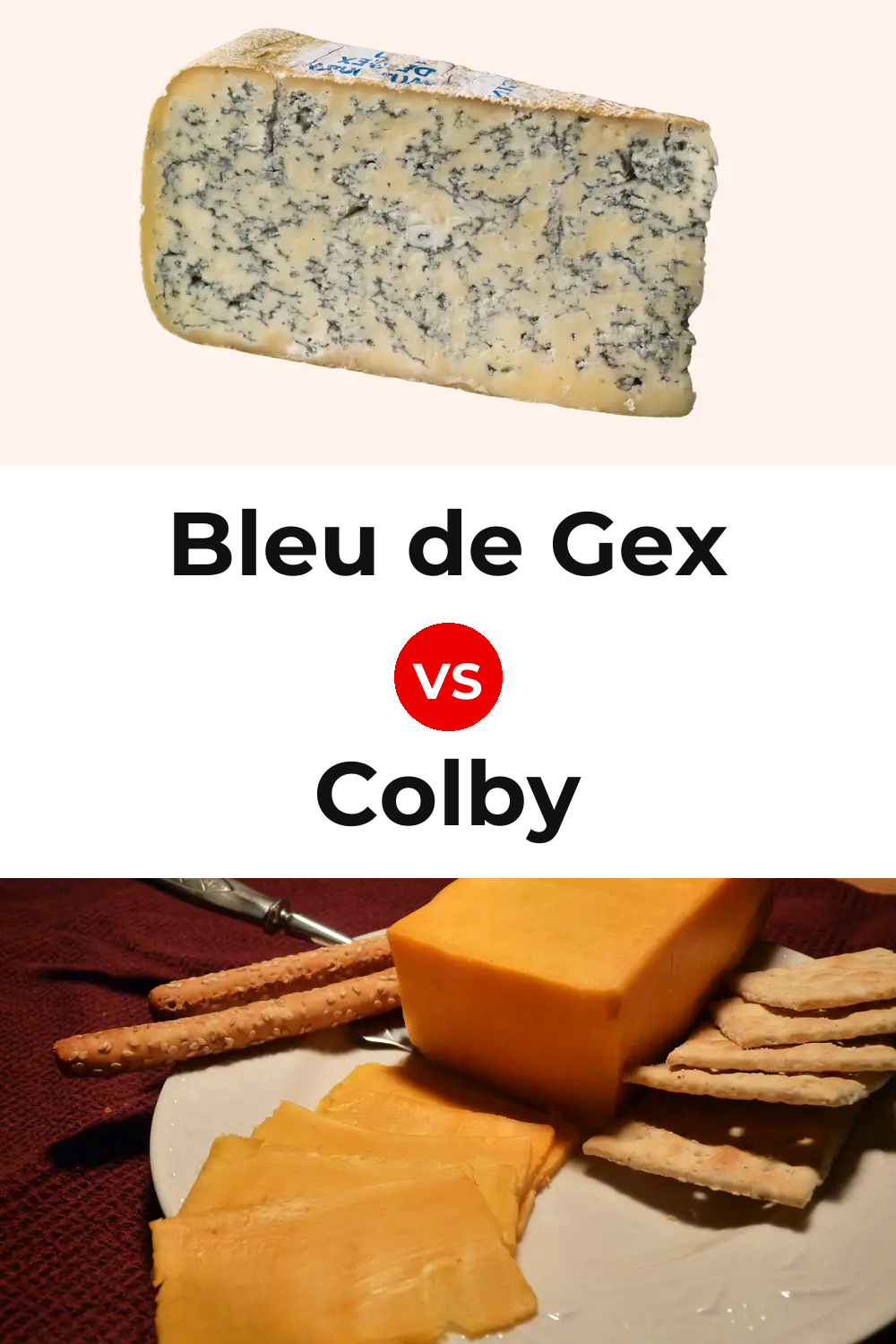Bleu De Gex Cheese Vs Colby Cheese Whats The Difference Taste 