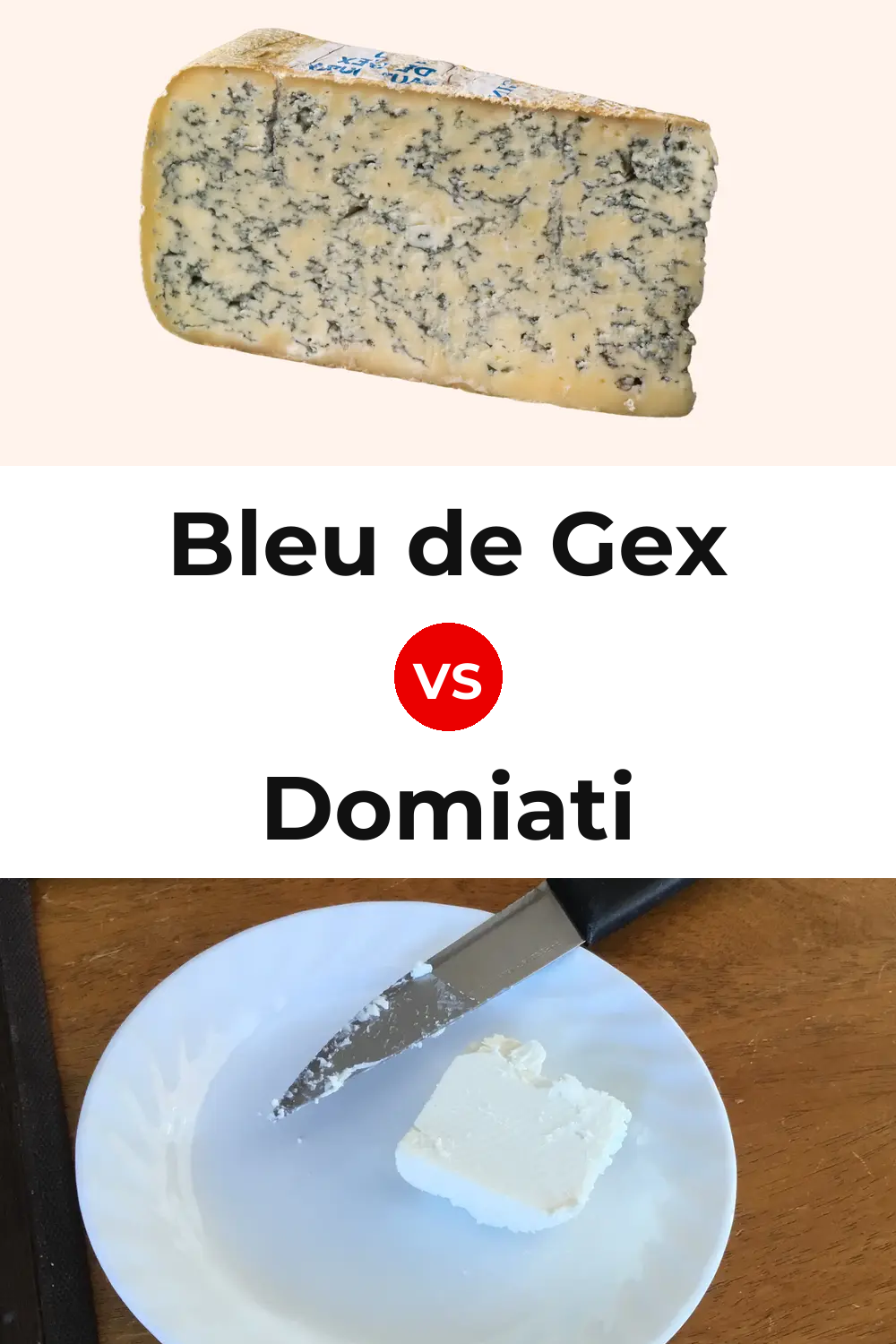 Bleu de Gex Cheese vs Domiati Cheese Pinterest comparison