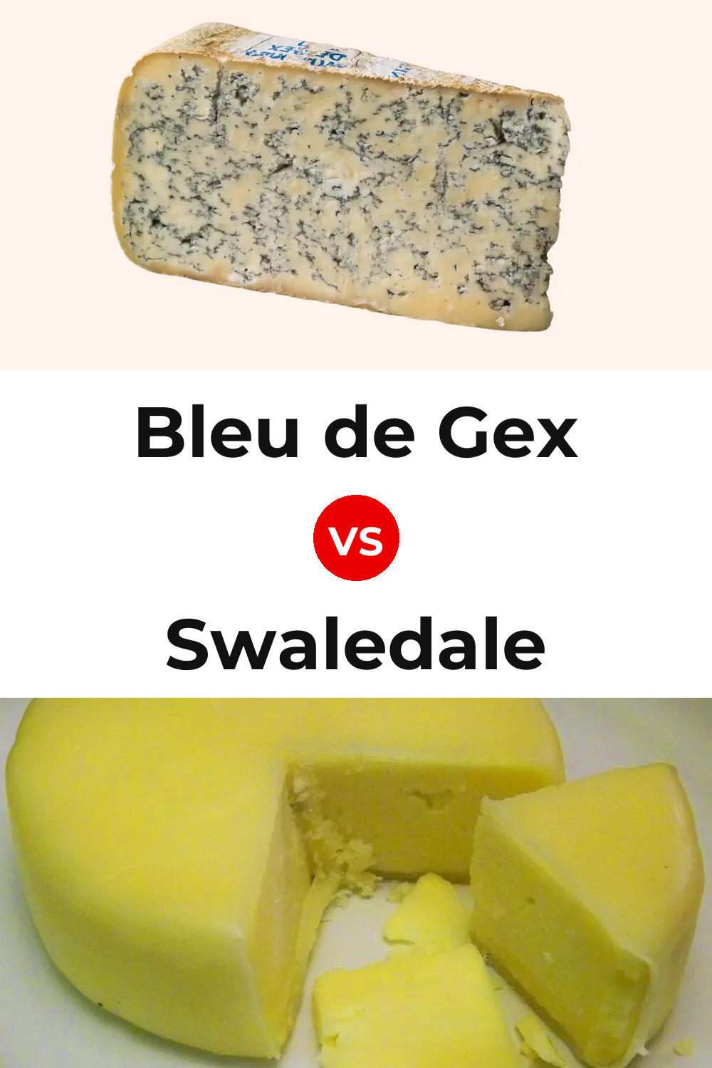 Bleu de Gex Cheese vs Swaledale Cheese Pinterest comparison