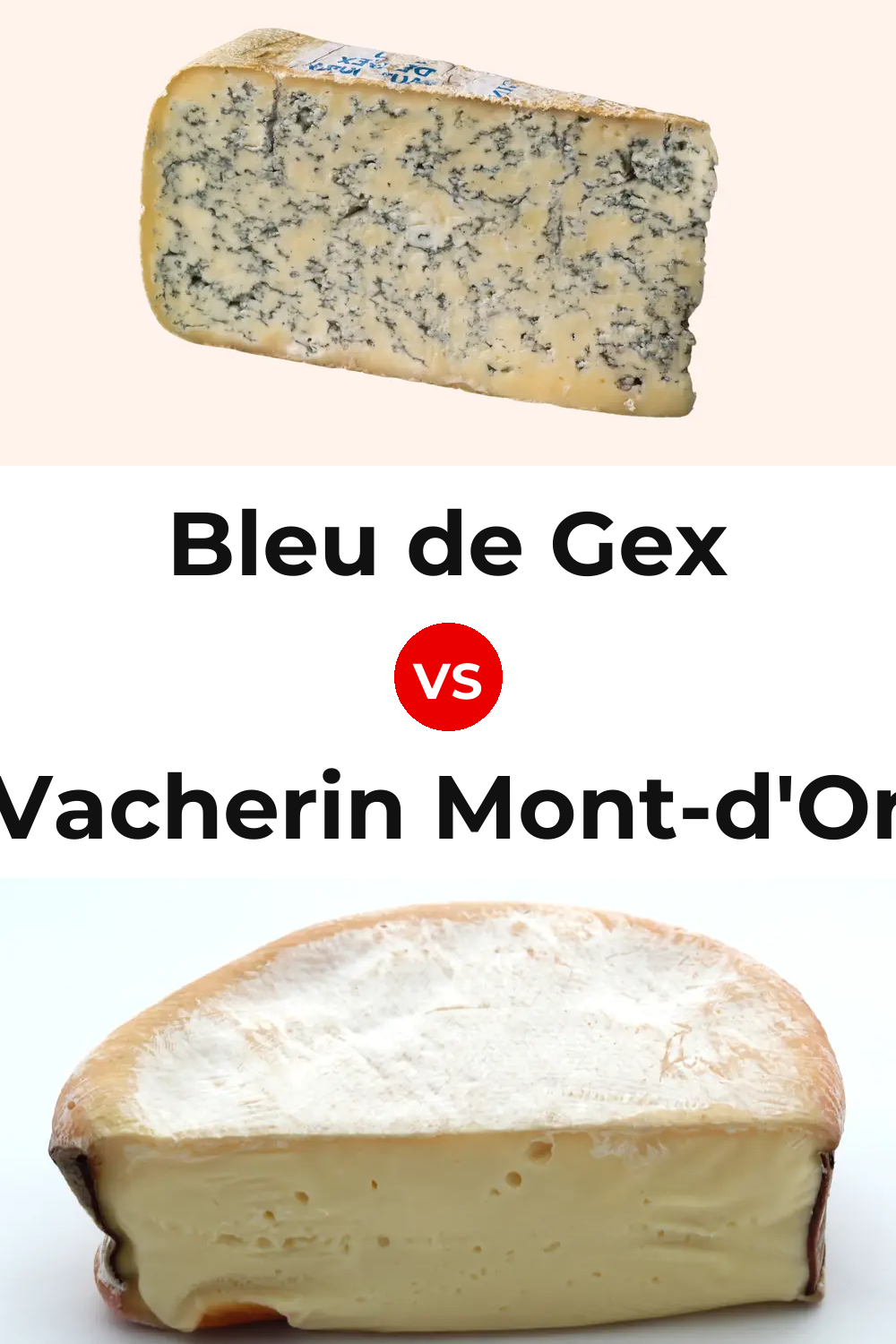 Bleu de Gex Cheese vs Vacherin Mont-d'Or Cheese Pinterest comparison