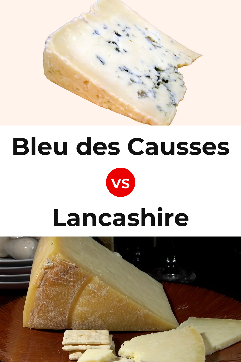 Bleu des Causses Cheese vs Lancashire Cheese Pinterest comparison