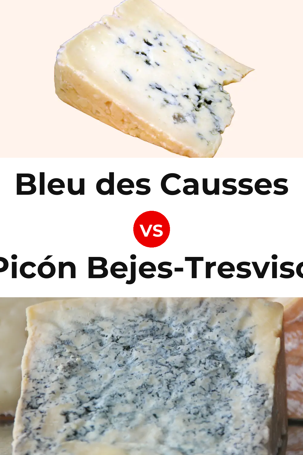Bleu des Causses Cheese vs Picón Bejes-Tresviso Cheese Pinterest comparison