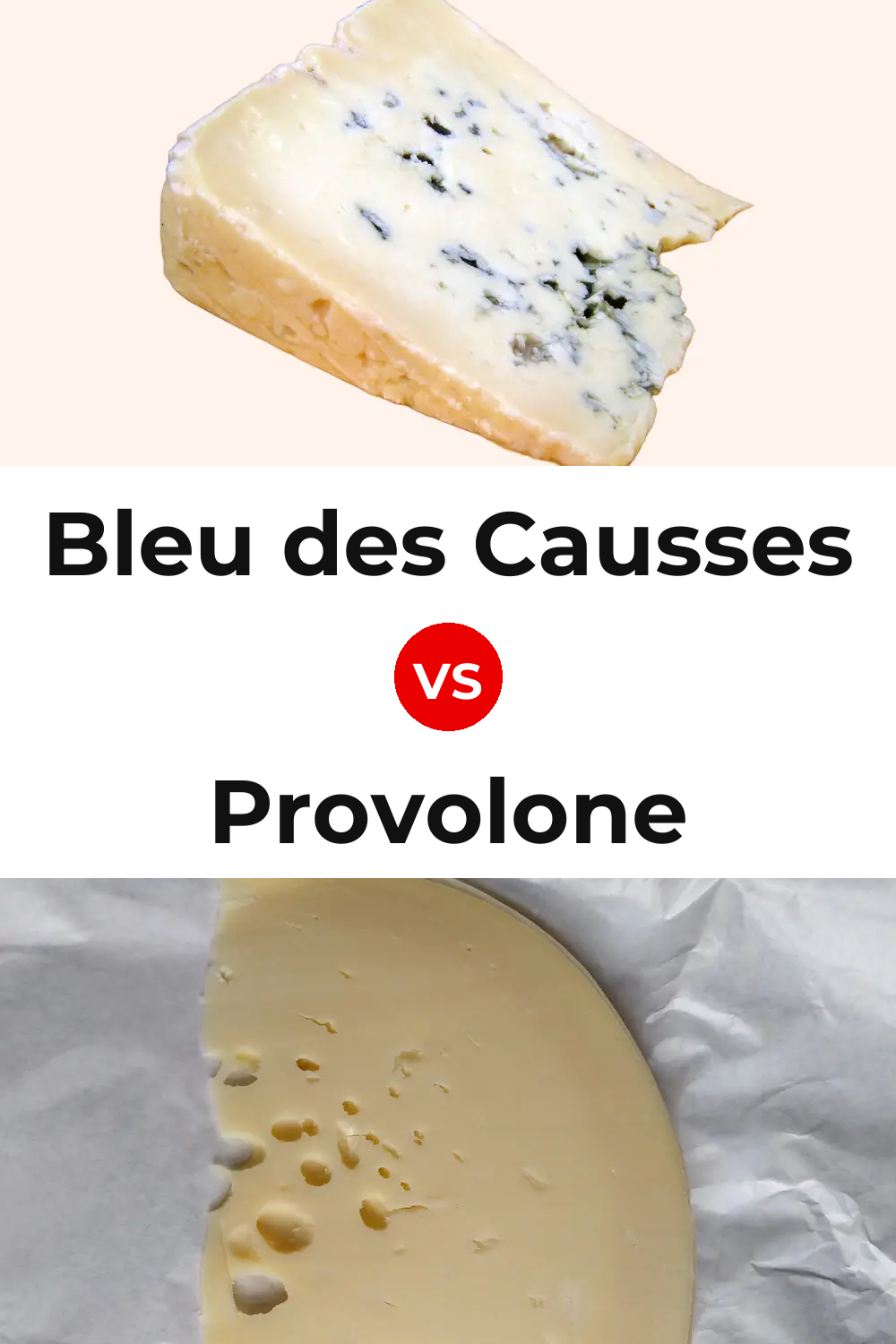 Bleu des Causses Cheese vs Provolone Cheese Pinterest comparison